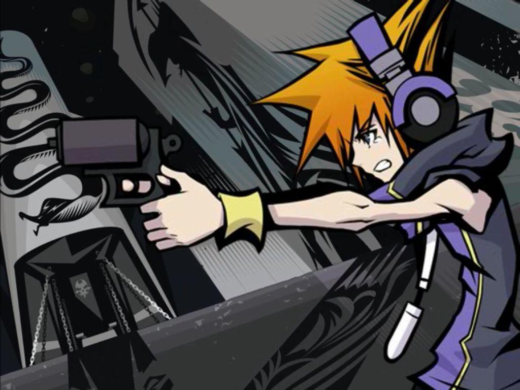 1024x768 Neku Sakuraba. End of the world, Kingdom hearts, Anime