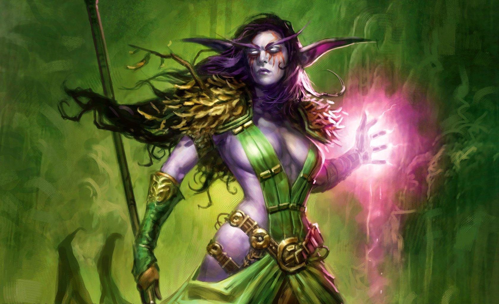 1680x1026 Night elf Wallpaper and Background Imagex1026