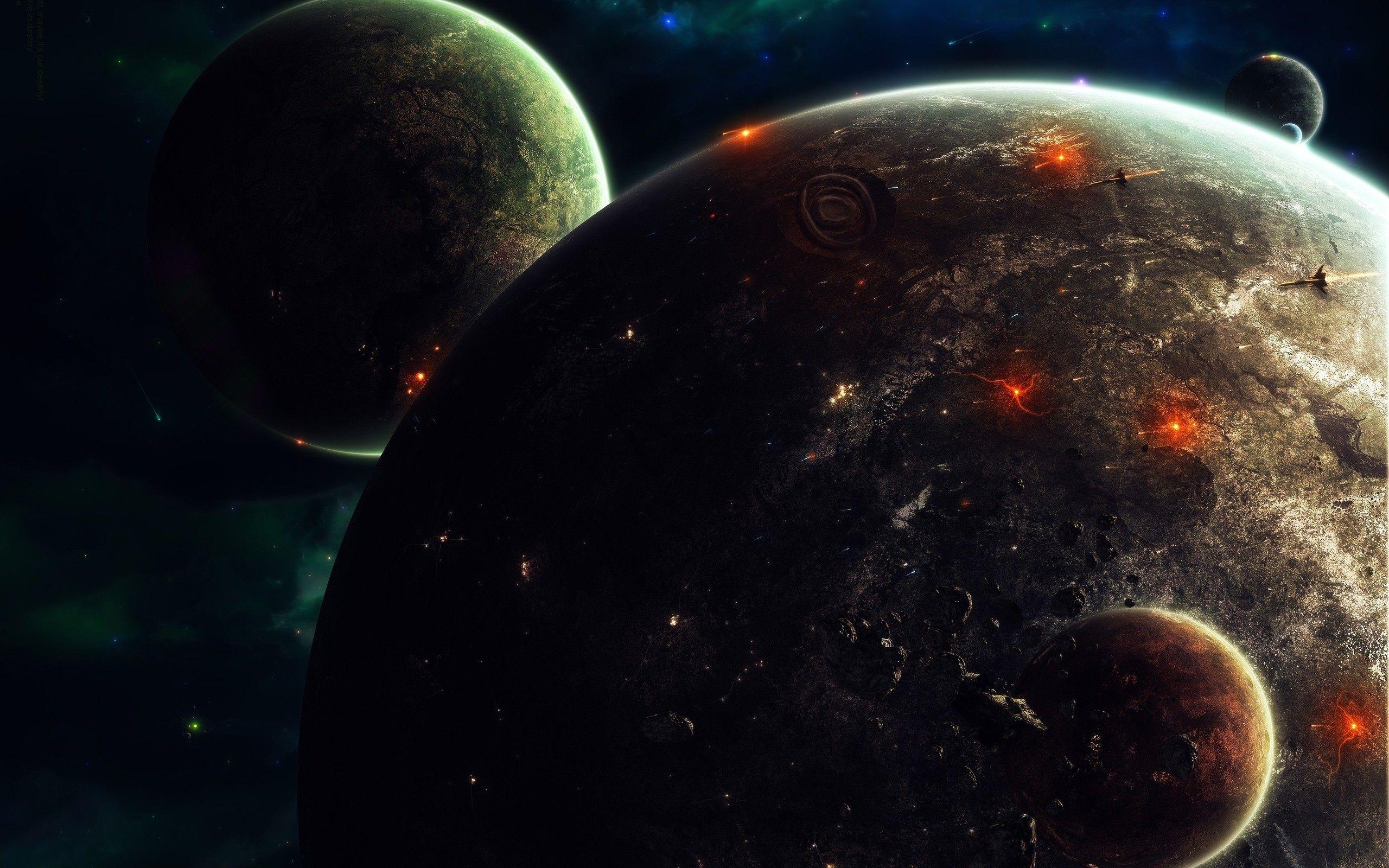 2560x1600 Alien planet