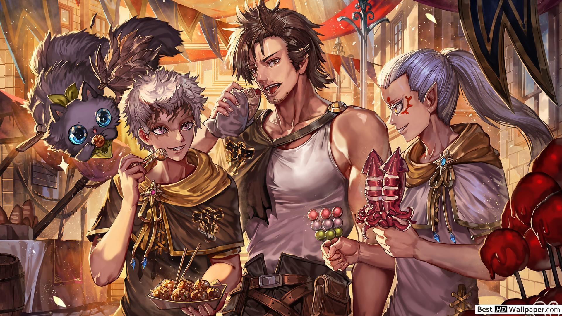 1920x1080 Black Clover Laptop Wallpaper