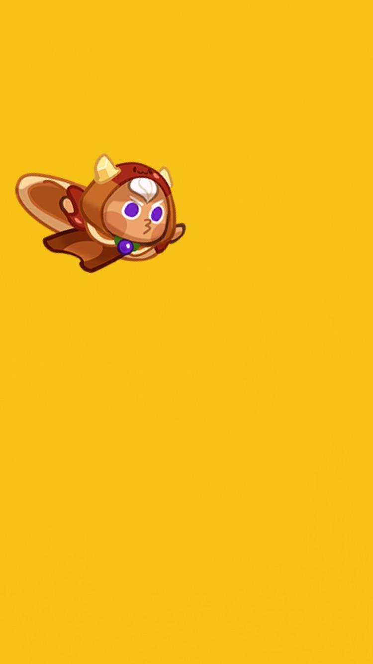 750x1334 Cookie Run Pancake Cookie Wallpaper