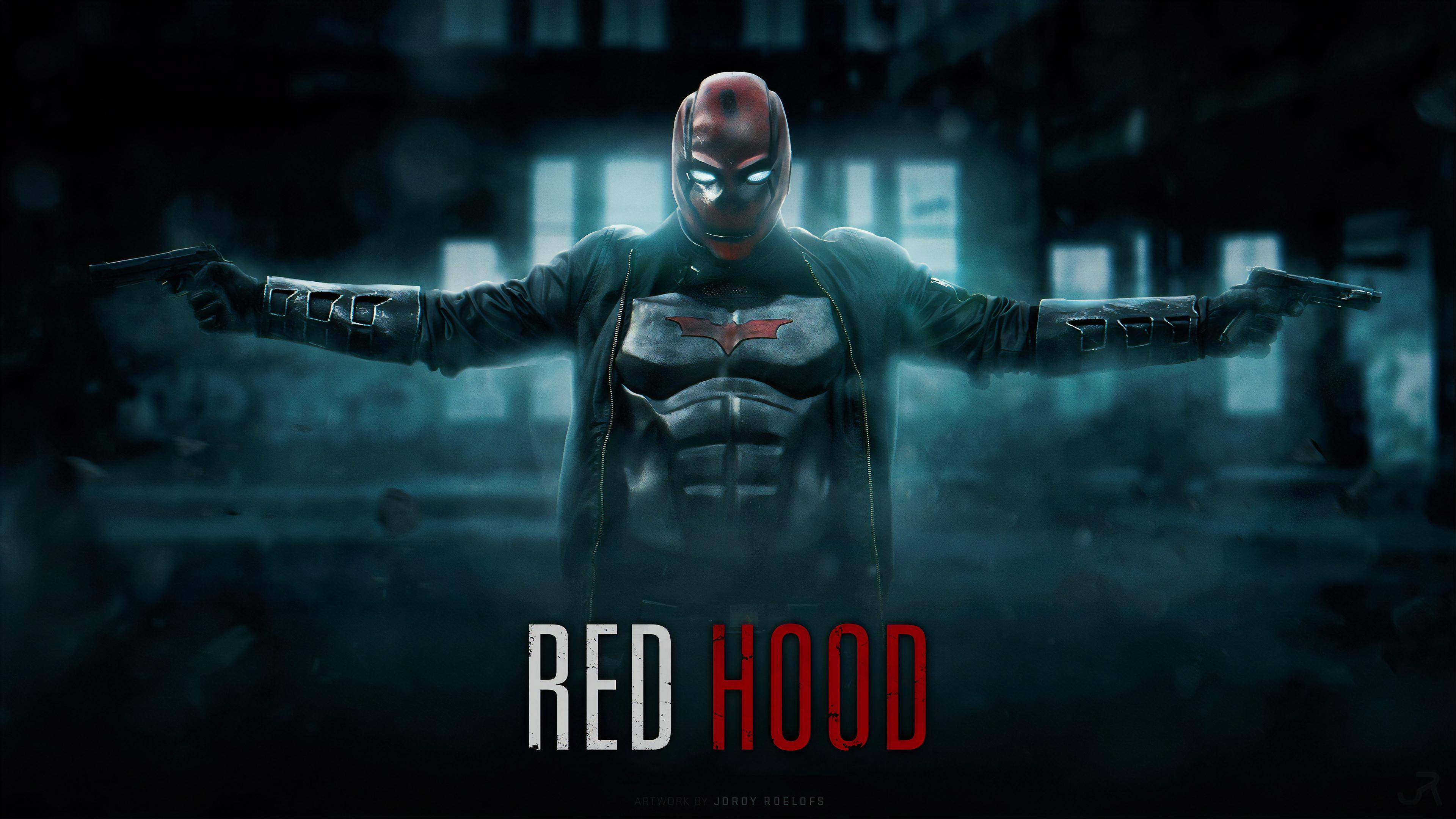 3840x2160 red hood HD wallpaper, background
