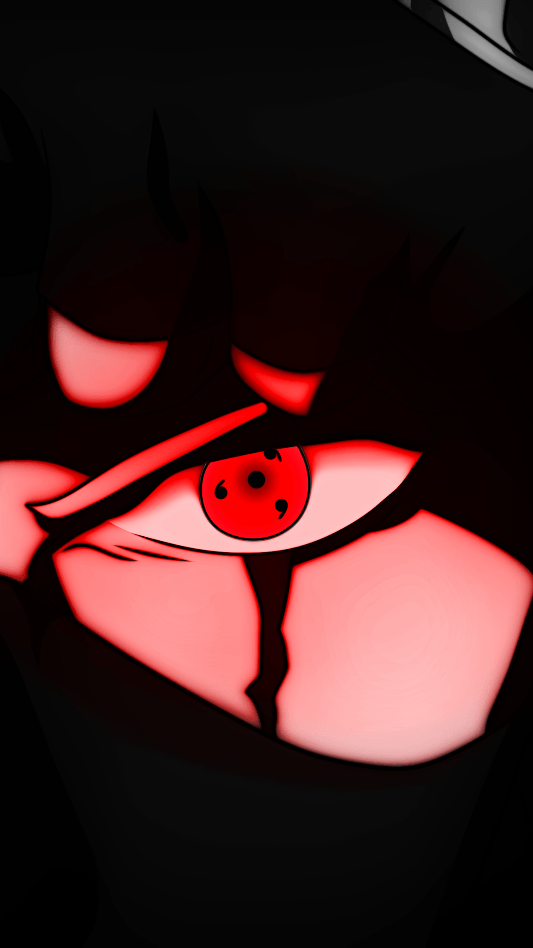 1080x1920 Mangekyou Sharingan iPhone HD Wallpaper