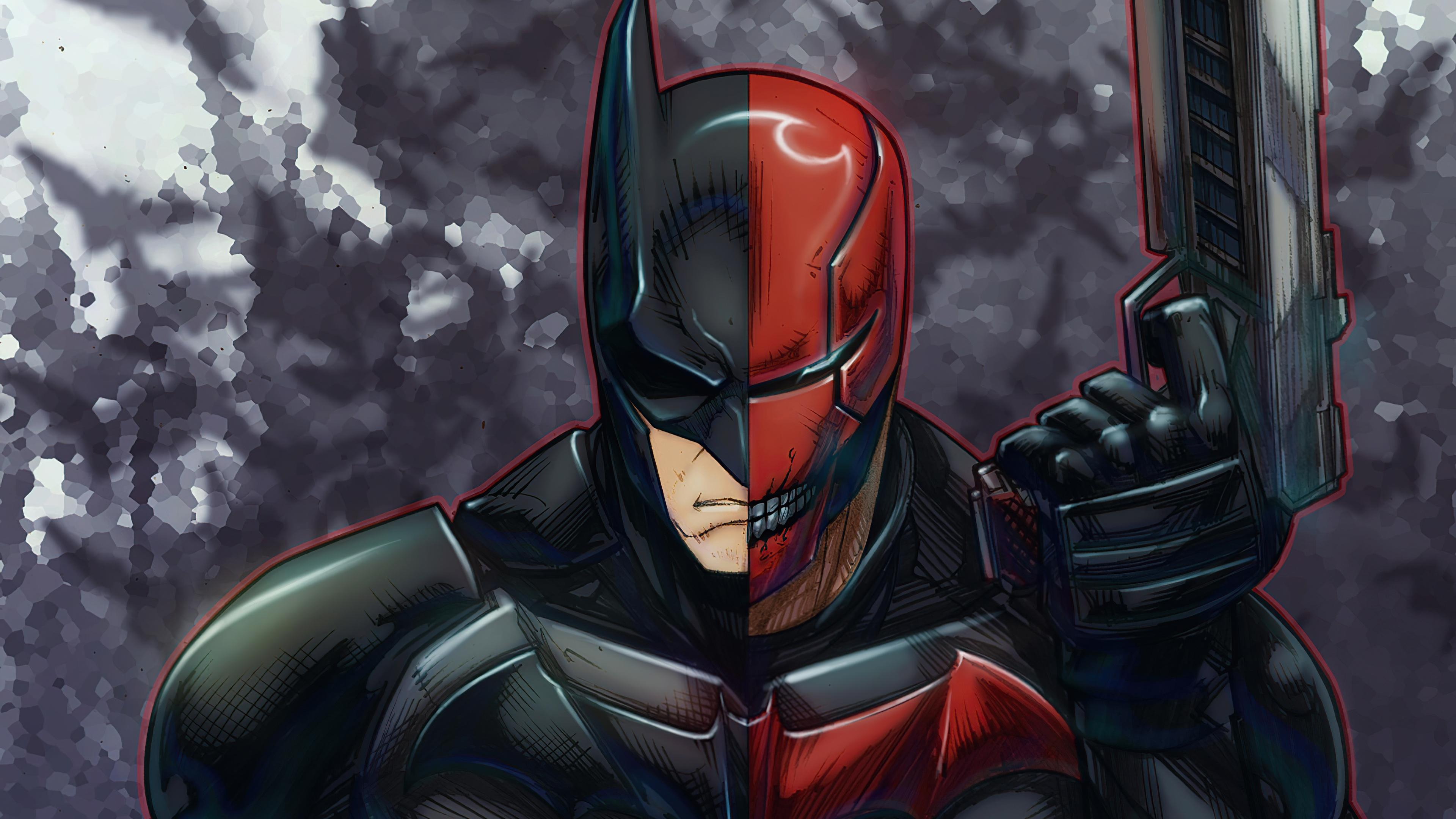 3840x2160 Batman X Redhood 4k, HD Superheroes, 4k Wallpaper, Image, Background, Photo and Picture