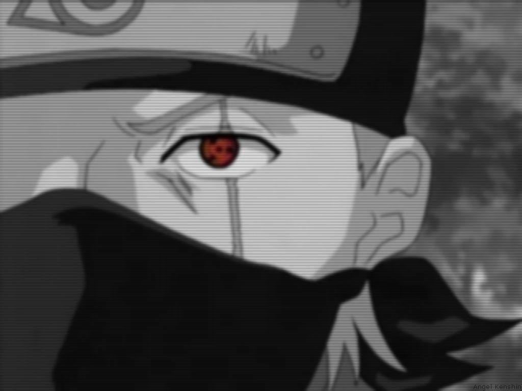 1024x768 Kakashi Sharingan Wallpaper