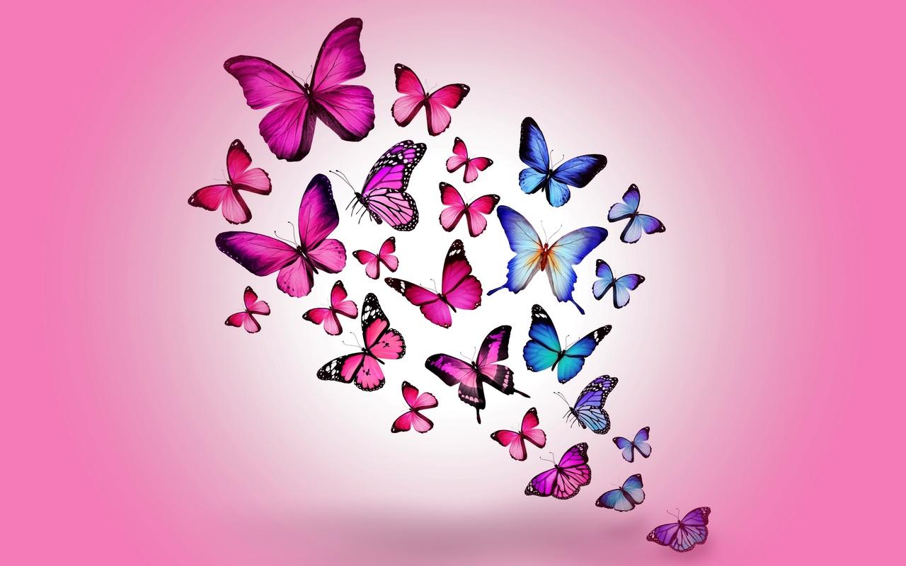 1280x800 Butterfly Art 2 720P HD 4k Wallpaper, Image, Background, Photo and Picture