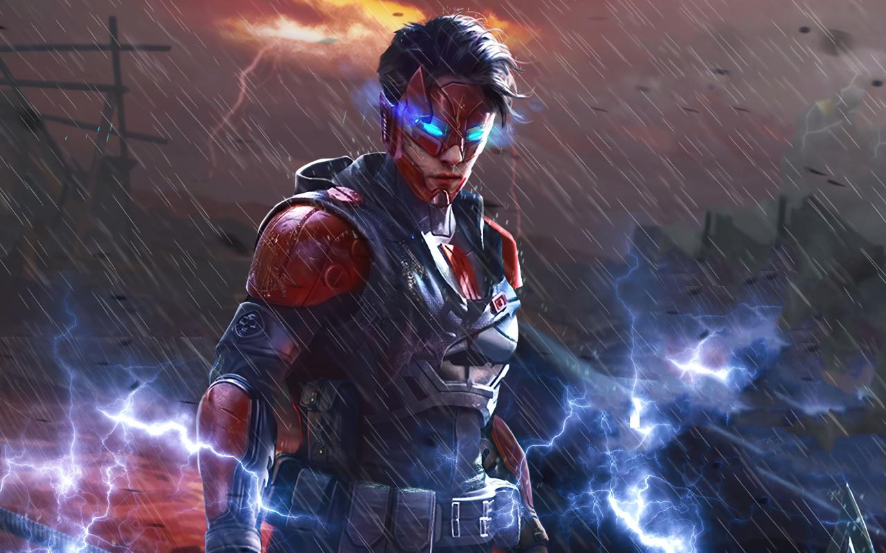 1280x800 Download 1280x800 wallpaper garena free fire, glwoing eyes, mobile game, full hd, hdtv, fhd, 1080p, widescreen, 1280x800 HD image, background, 25592