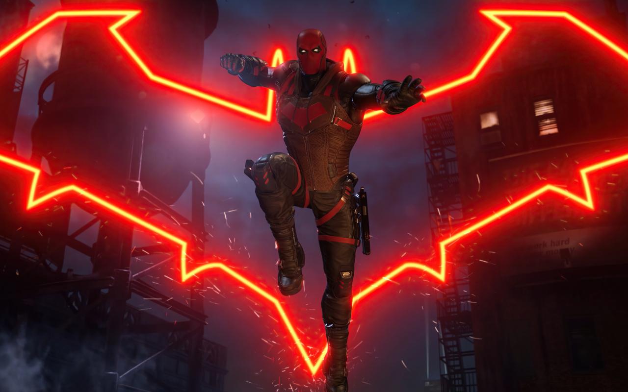 1280x800 Download 1280x800 wallpaper red hood, gotham knights, video game, full hd, hdtv, fhd, 1080p, widescreen, 1280x800 HD image, background, 25945