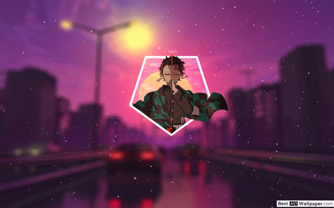 1280x800 Just a typical anime wallpaper of tanjiro HD wallpaper download