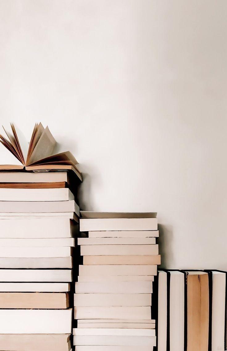 736x1137 Books Aesthetic Wallpaper