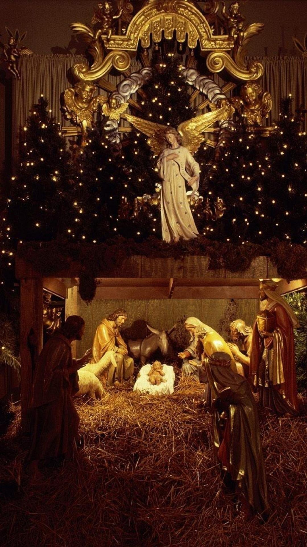 Christmas Is An Annual Festival Commemorating The Birth Of Jesus Christ 5  MobileWallpaper Wallpaper