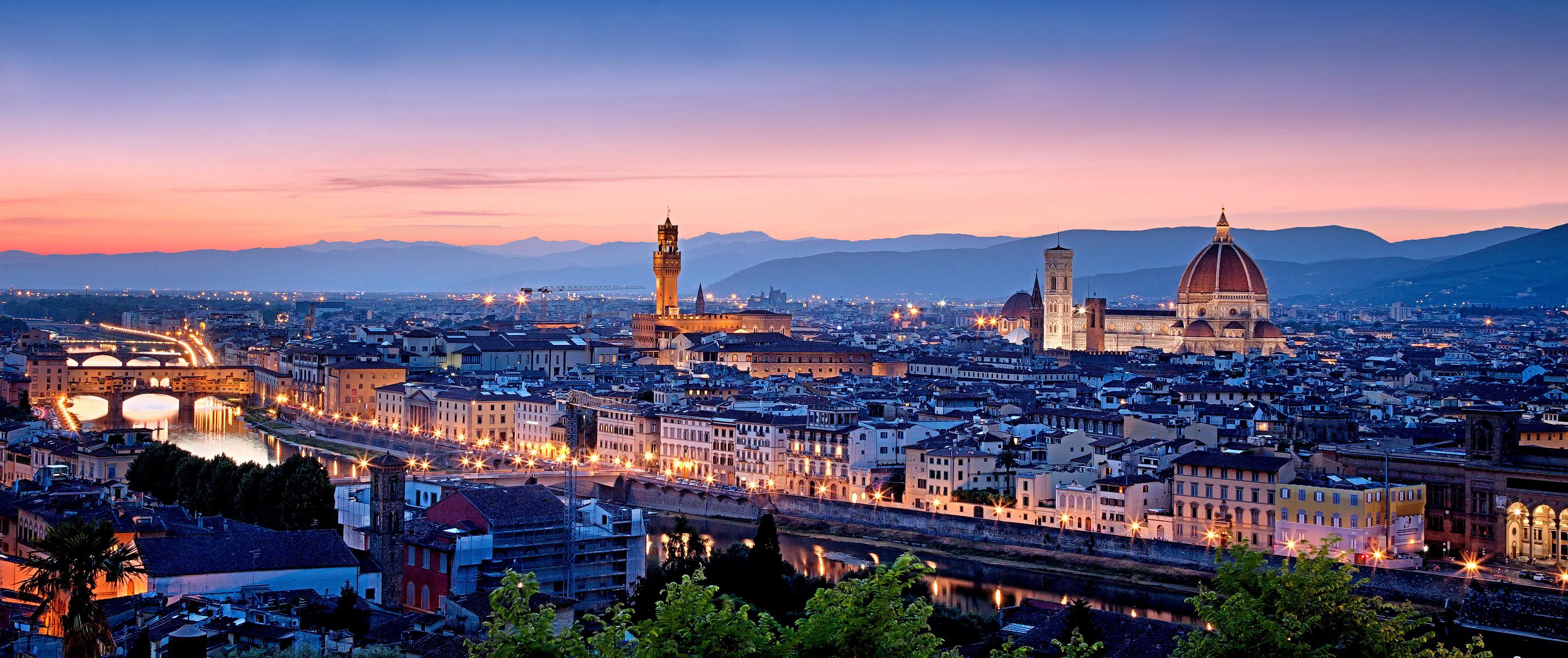2860x1200 Florence Desktop Wallpaper