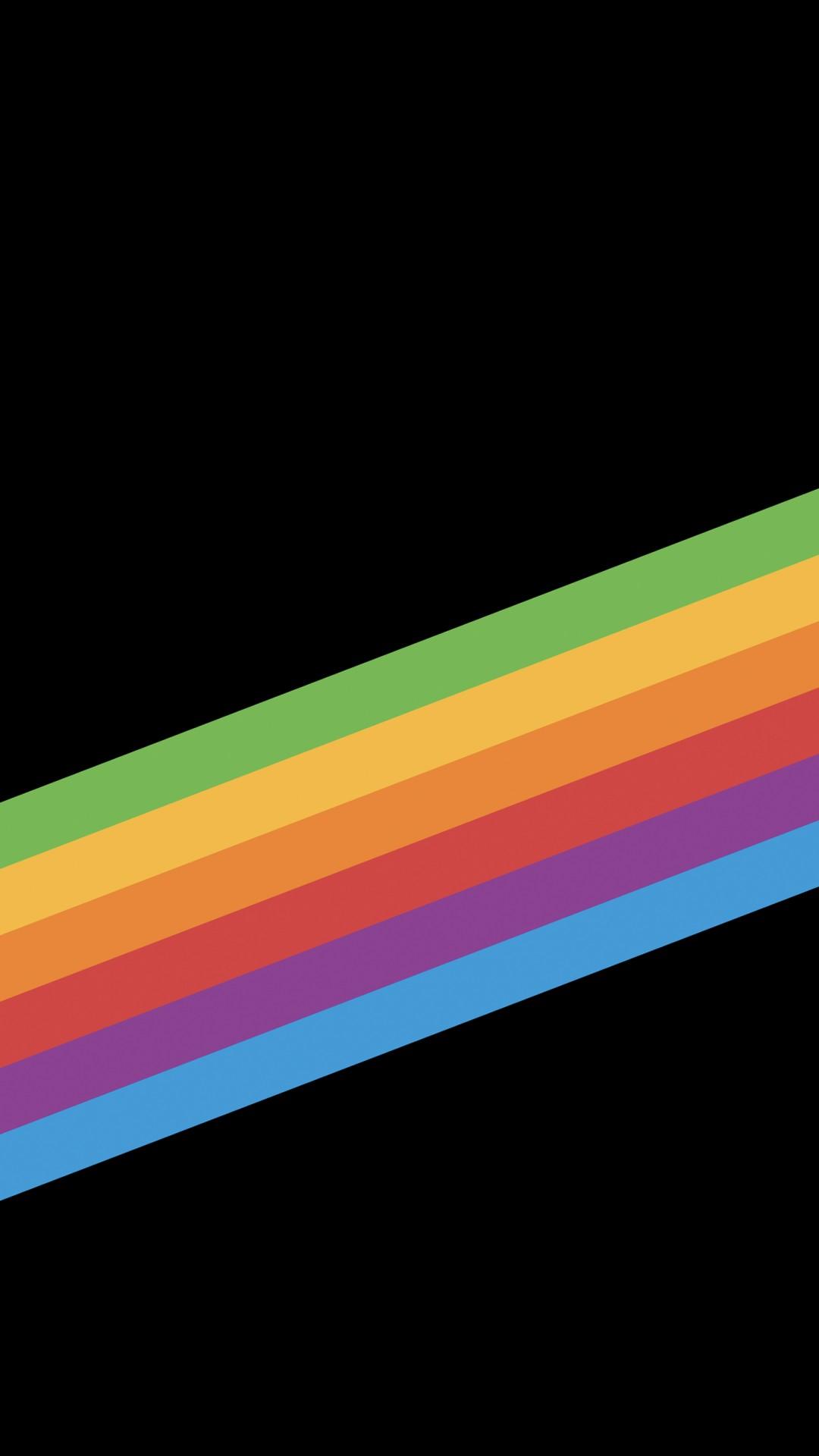 1080x1920 Wallpaper iPhone X wallpaper, iPhone iOS rainbow, retina, 4k, HD, WWDC OS