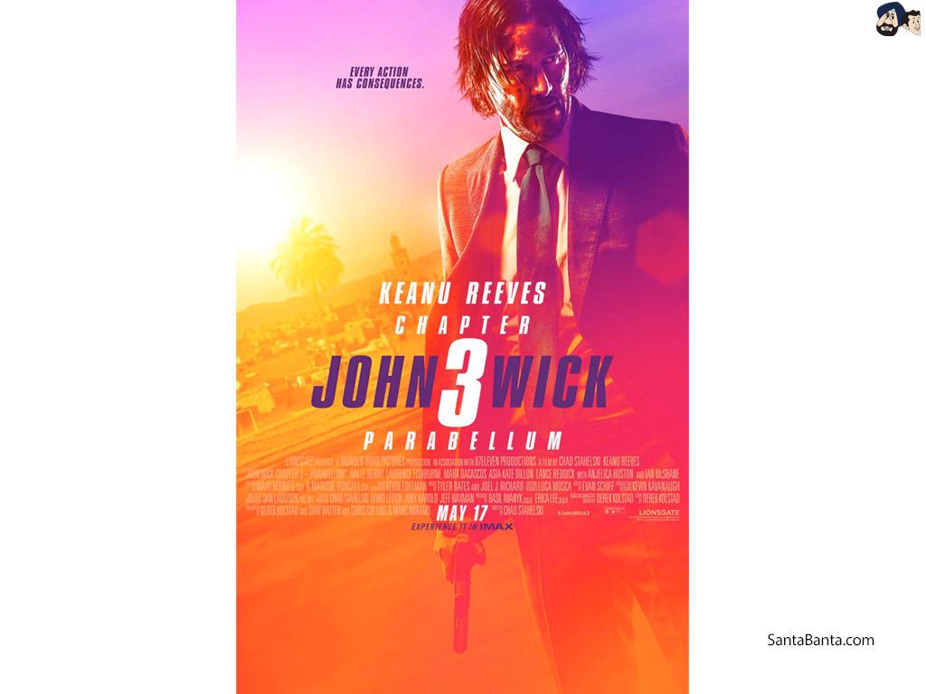 1024x768 Poster of John Wick: Chapter 3