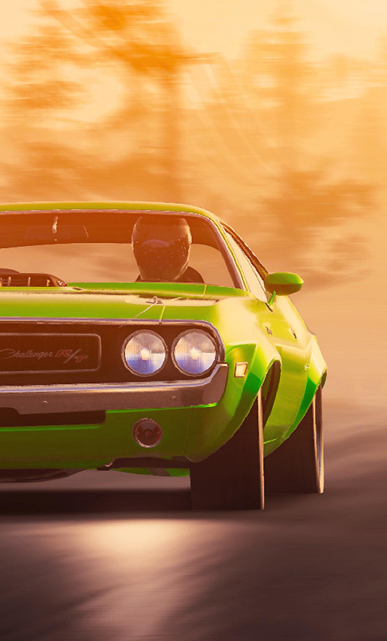1280x2120 Dodge Challenger RT From The Crew 2 iPhone HD 4k Wallpaper, Image, Background, Photo and Picture