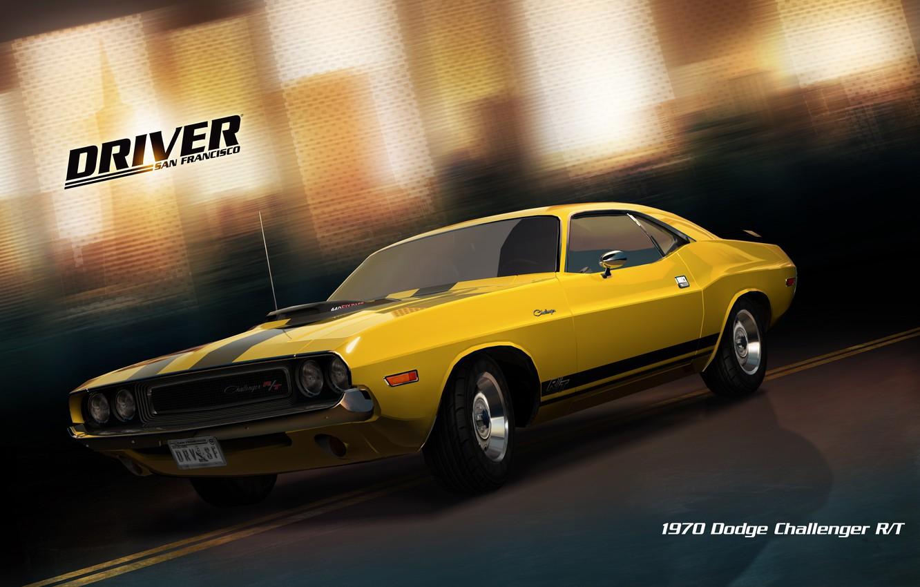 1332x850 Wallpaper car, San Francisco, Driver: San Francisco, 1970 dodge challenger image for desktop, section игры