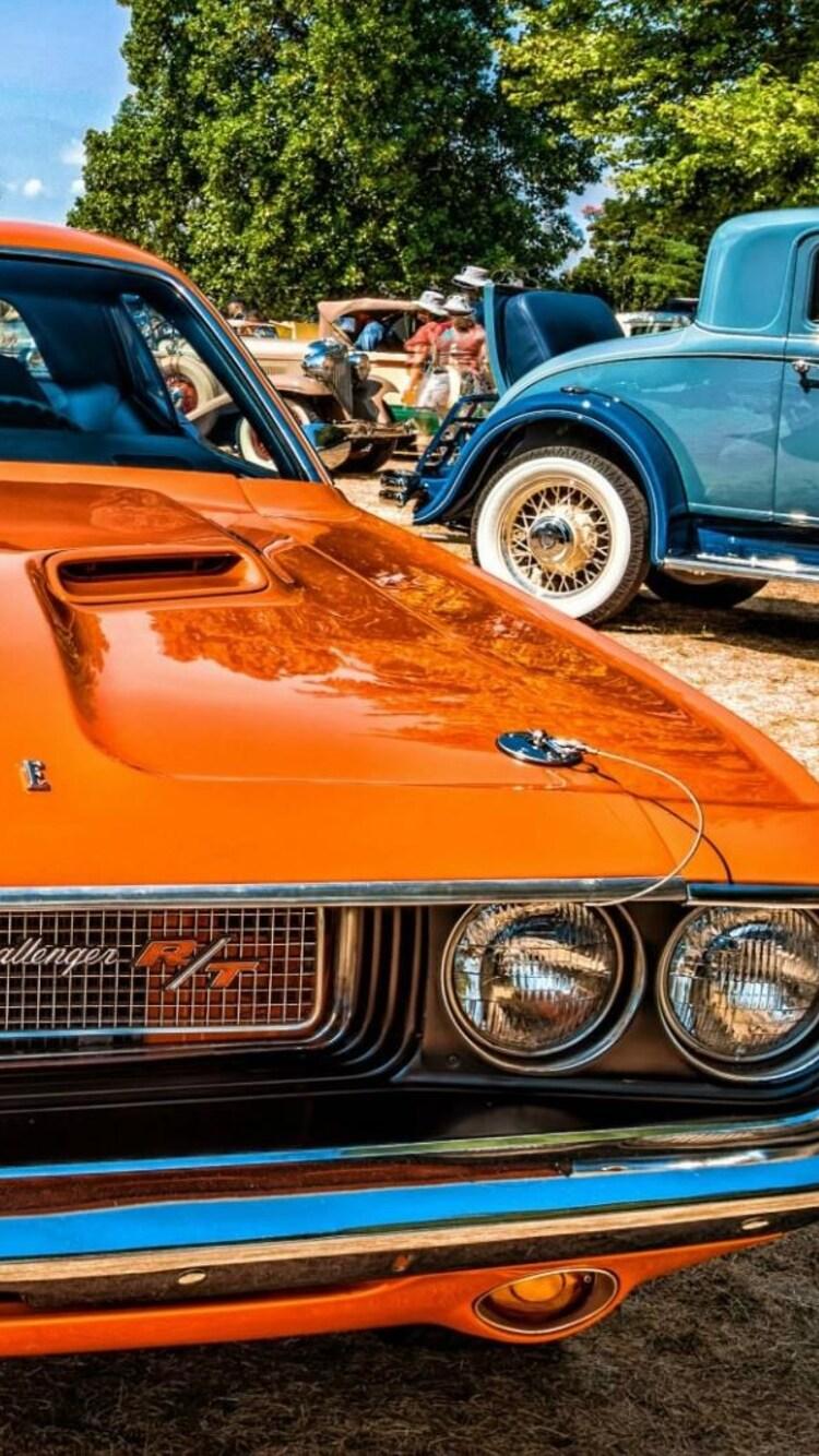 750x1334 Dodge Challenger Classic iPhone iPhone 6S, iPhone 7 HD 4k Wallpaper, Image, Background, Photo and Picture