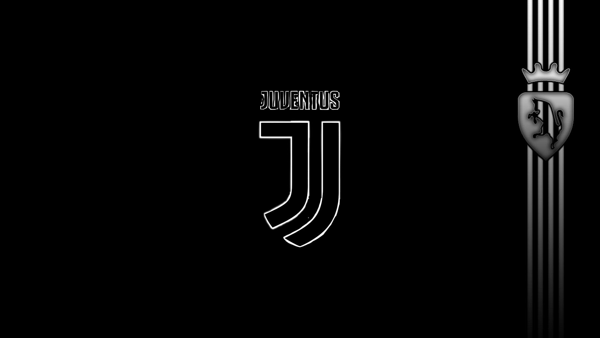 1920x1080 Juventus New Logo Wallpaper