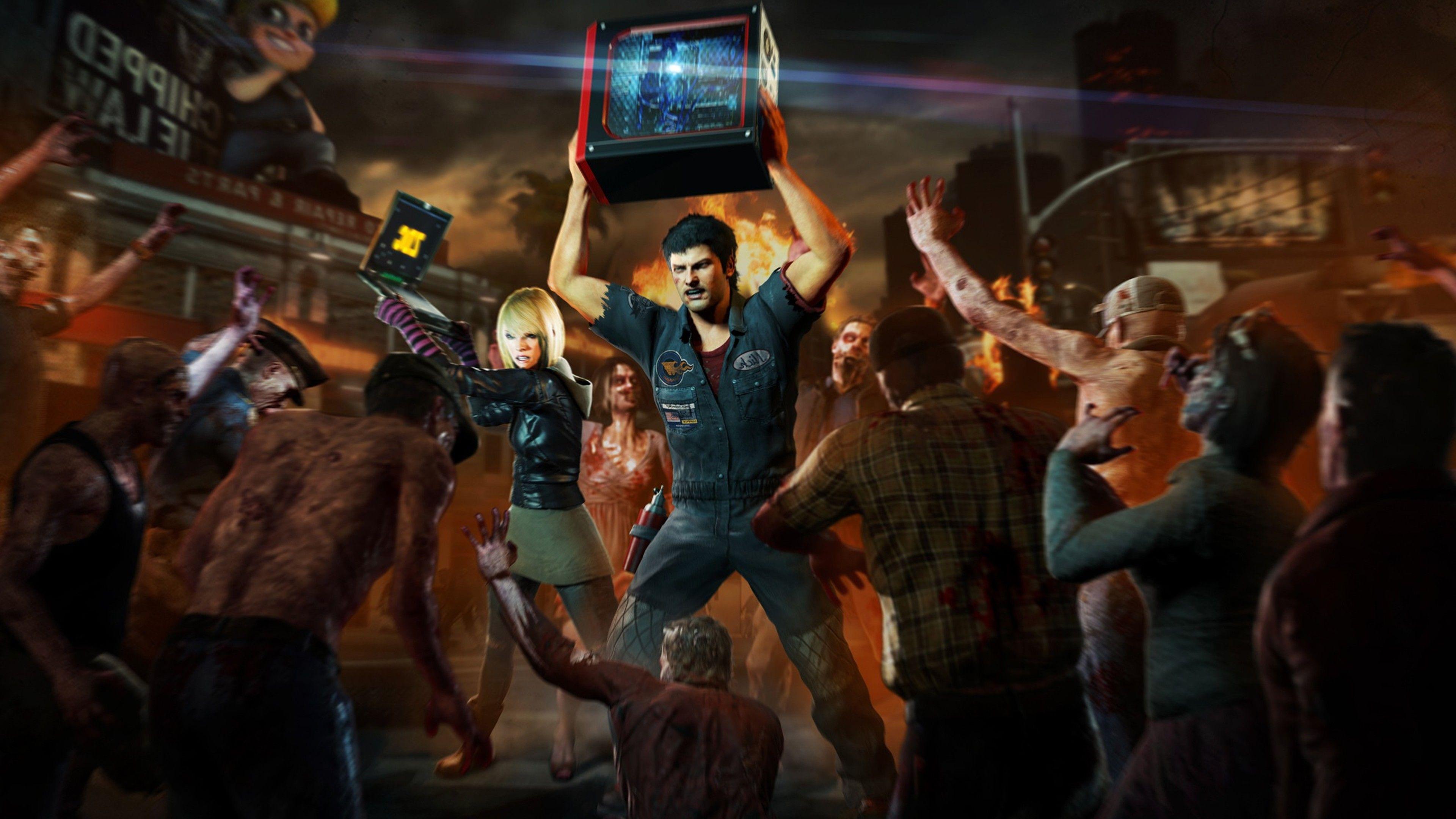 3840x2160 Dead Rising 3 HD Wallpaper. Background. Dead rising, Pc games wallpaper, Ps games
