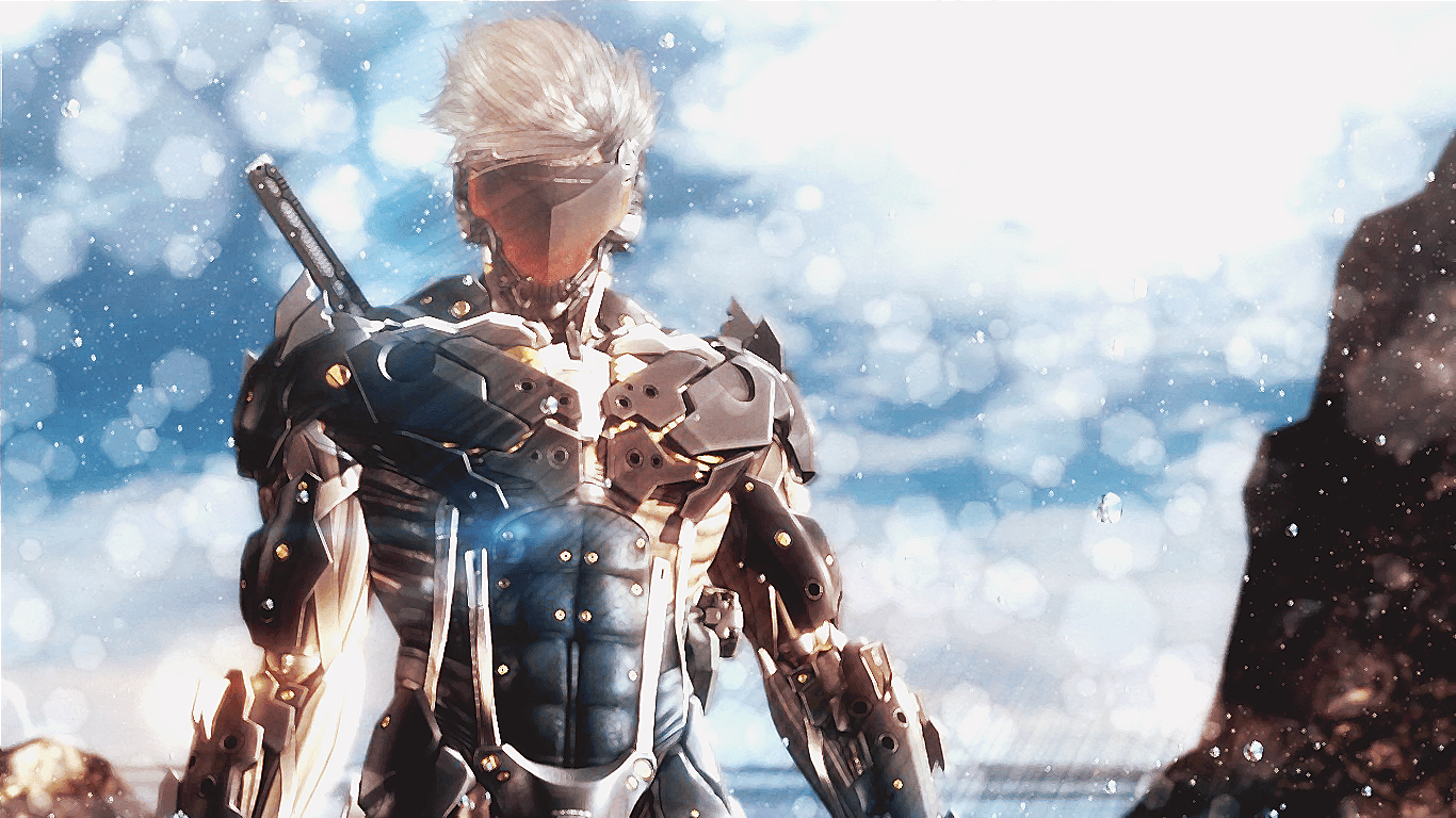 1366x768 #video games, #Metal Gear Rising: Revengeance, #men, wallpaper. Mocah HD Wallpaper