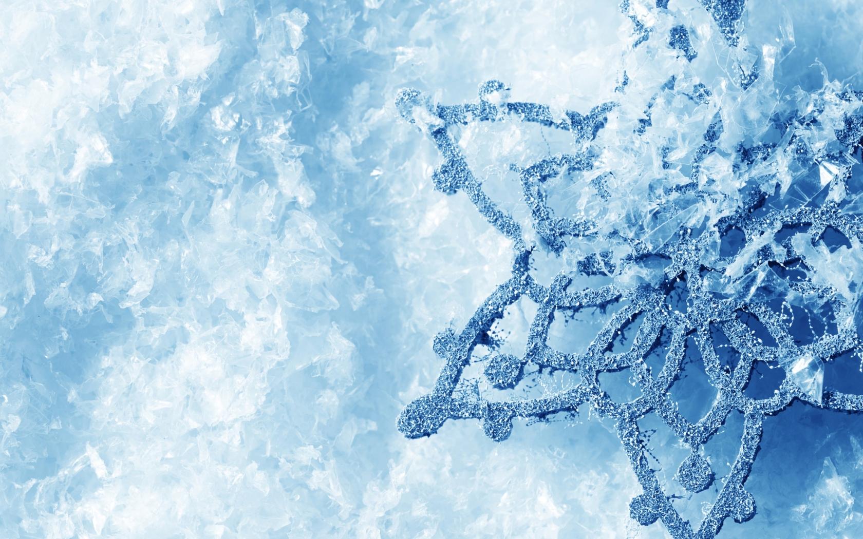 1680x1050 Christmas Snowflake Wallpaper for Widescreen Desktop PC 1680x1050