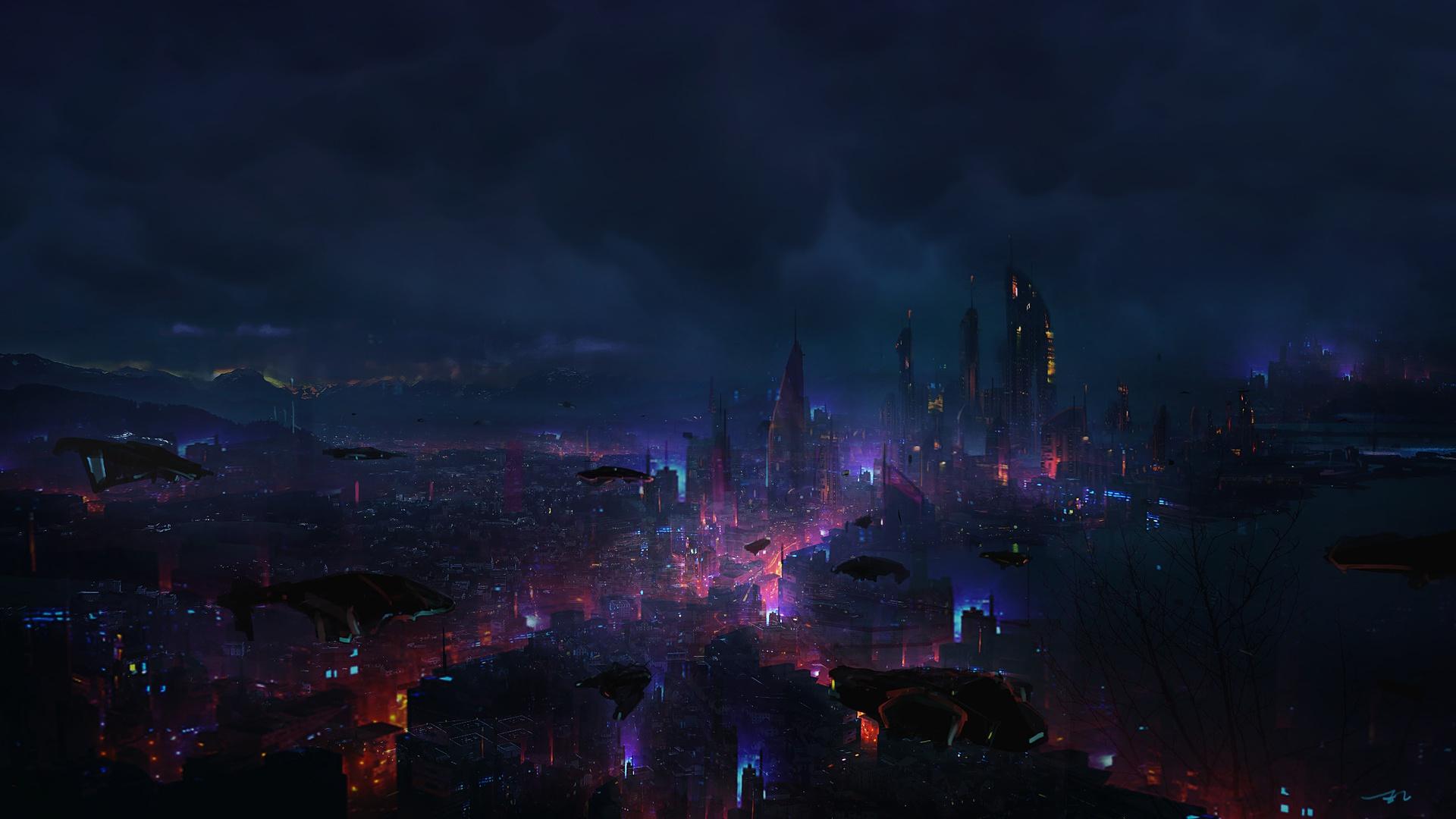 1920x1080 Wallpaper Heaven: Dark, Digital art [1920x1080]