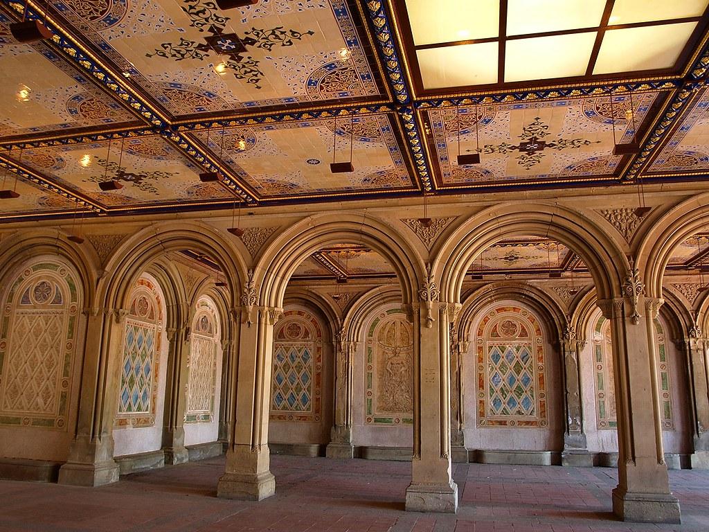 Bethesda Terrace In Central Park - Hdr by Rontech2000