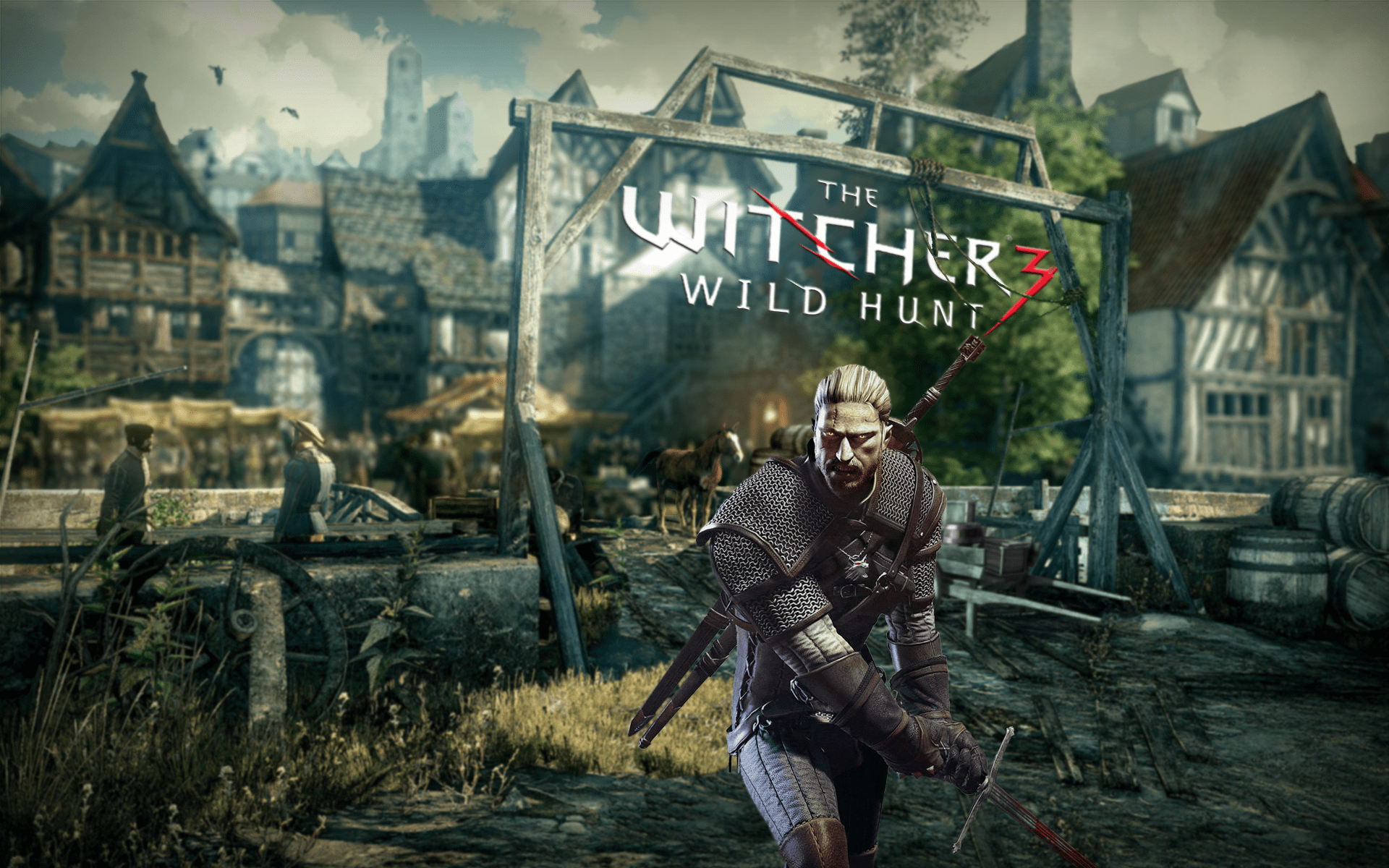 1920x1200 Geralt Witcher 3 Wallpaper 4k