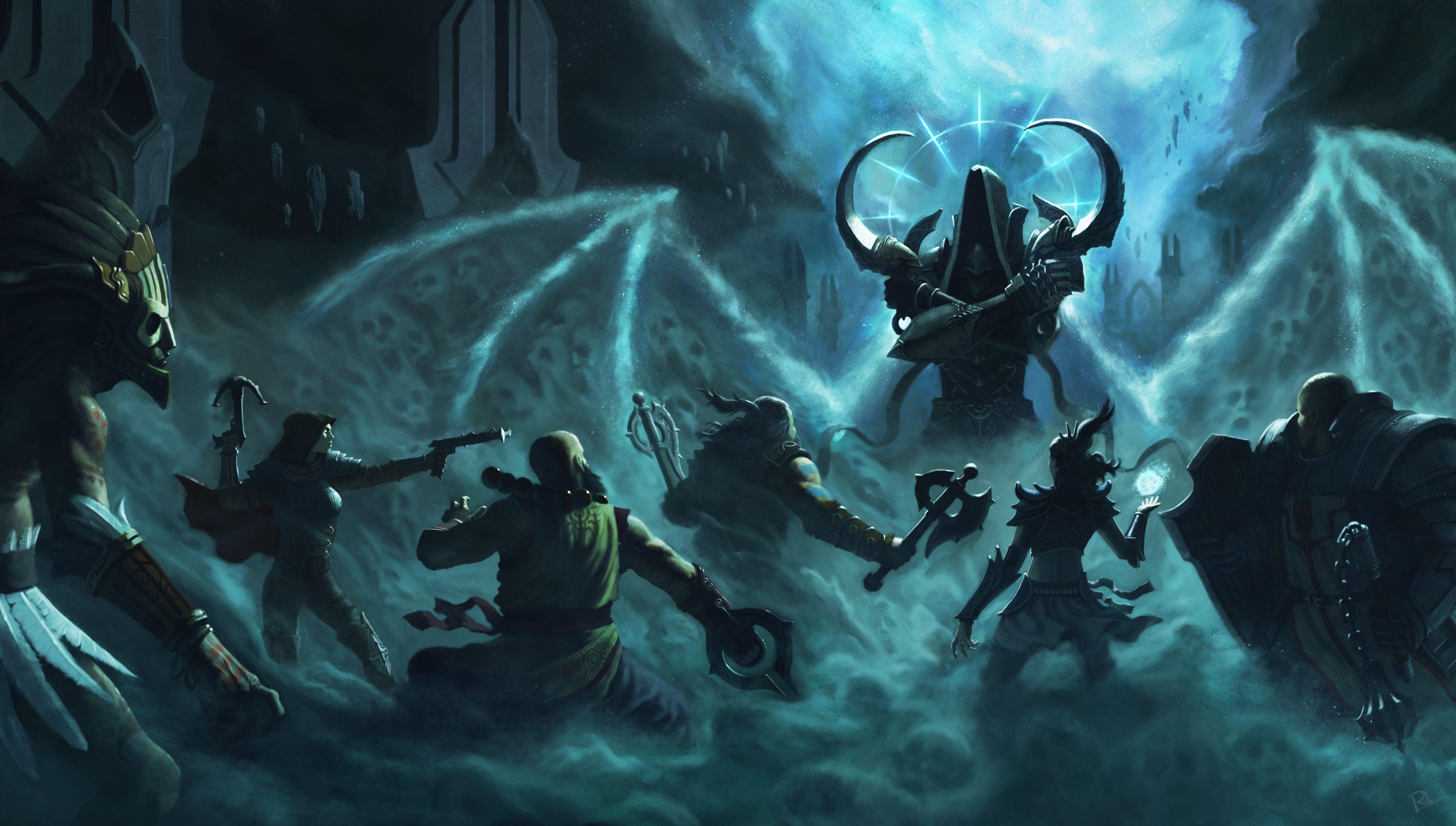 4040x2293 Diablo 3 Wallpaper