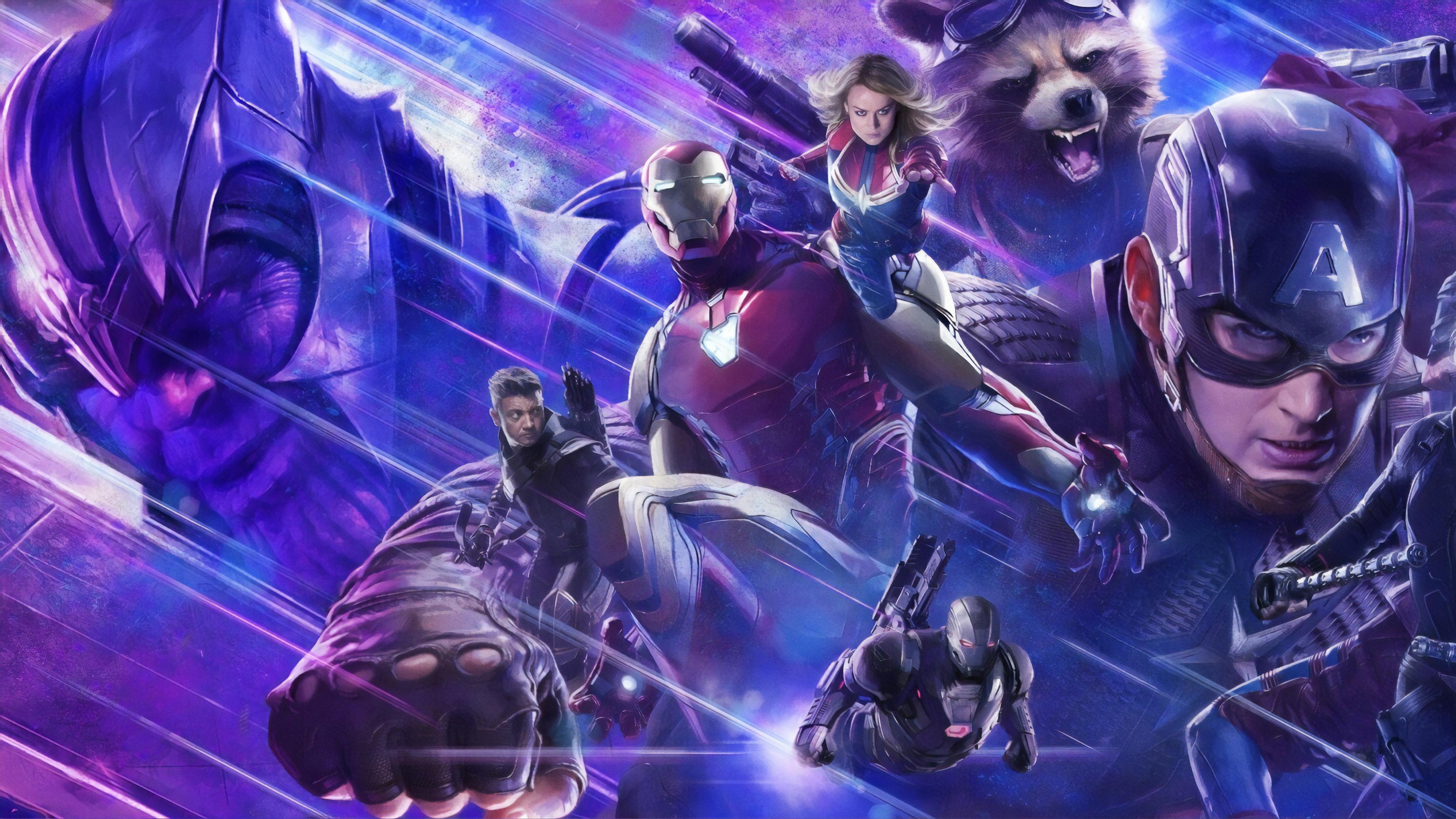 3840x2160 Avengers Desktop Wallpaper