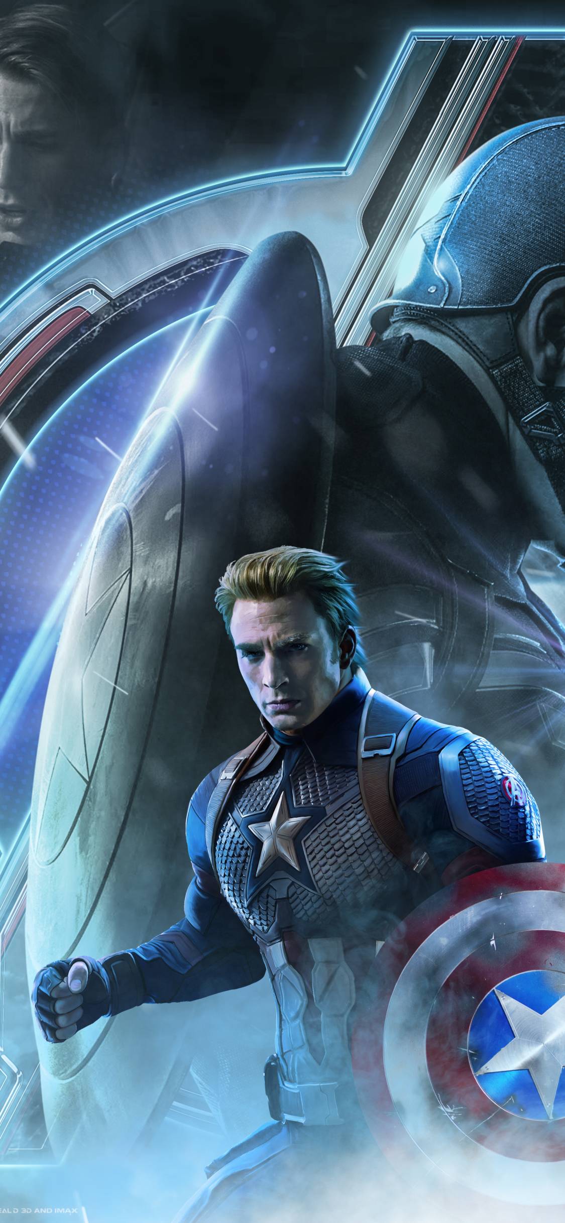 1125x2436 Wallpaper 4K Ultra HD Captain America Endgame Pics