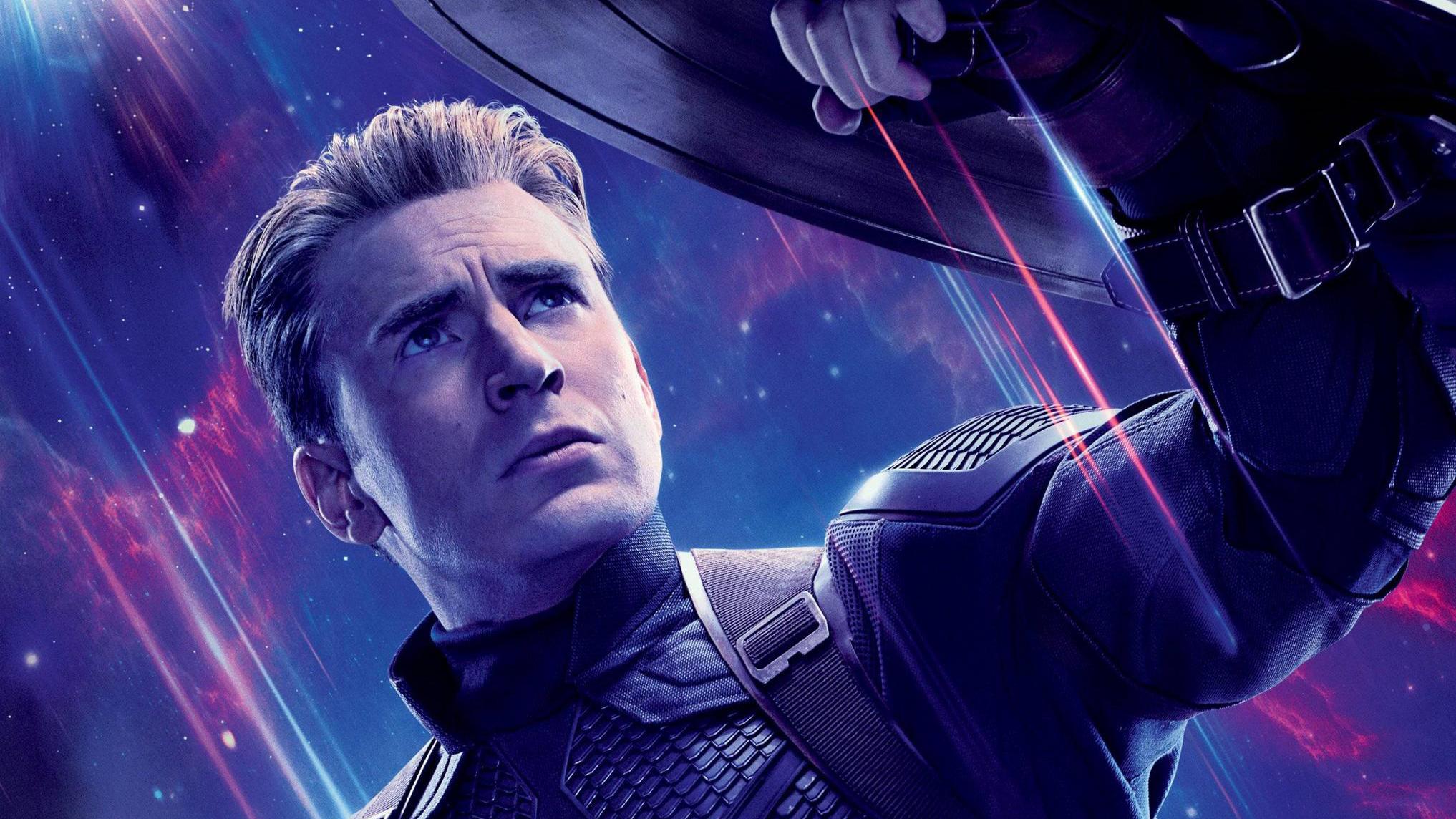 2034x1144 Captain America Avengers Endgame Wallpaper