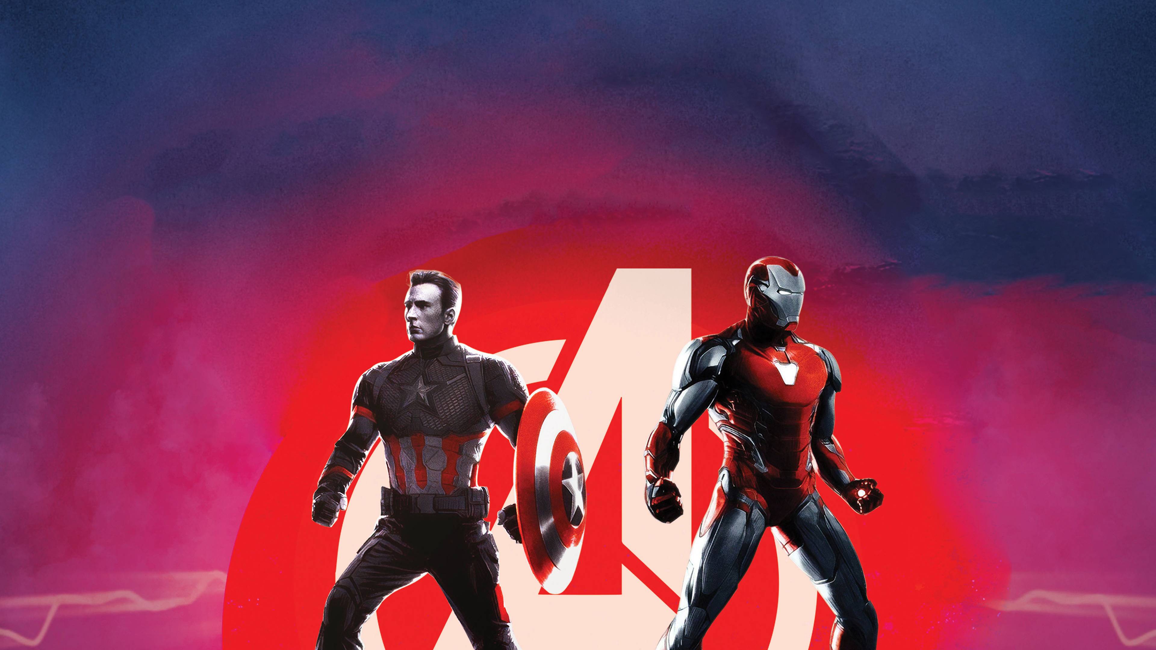 3840x2160 Captain America and Iron Man Avengers Endgame 4K Wallpaper, HD Movies 4K Wallpaper, Image, Photo and Background