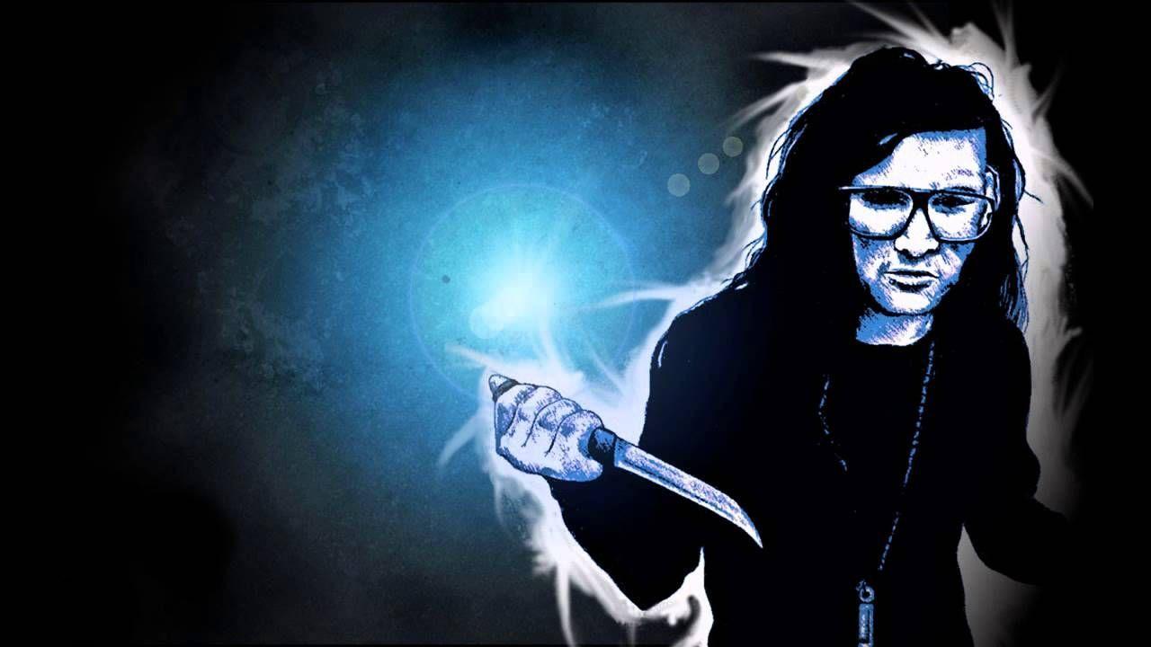 1280x720 DJ Skrillex Photo Gallery D Blue Background HD Music Is A Awesome