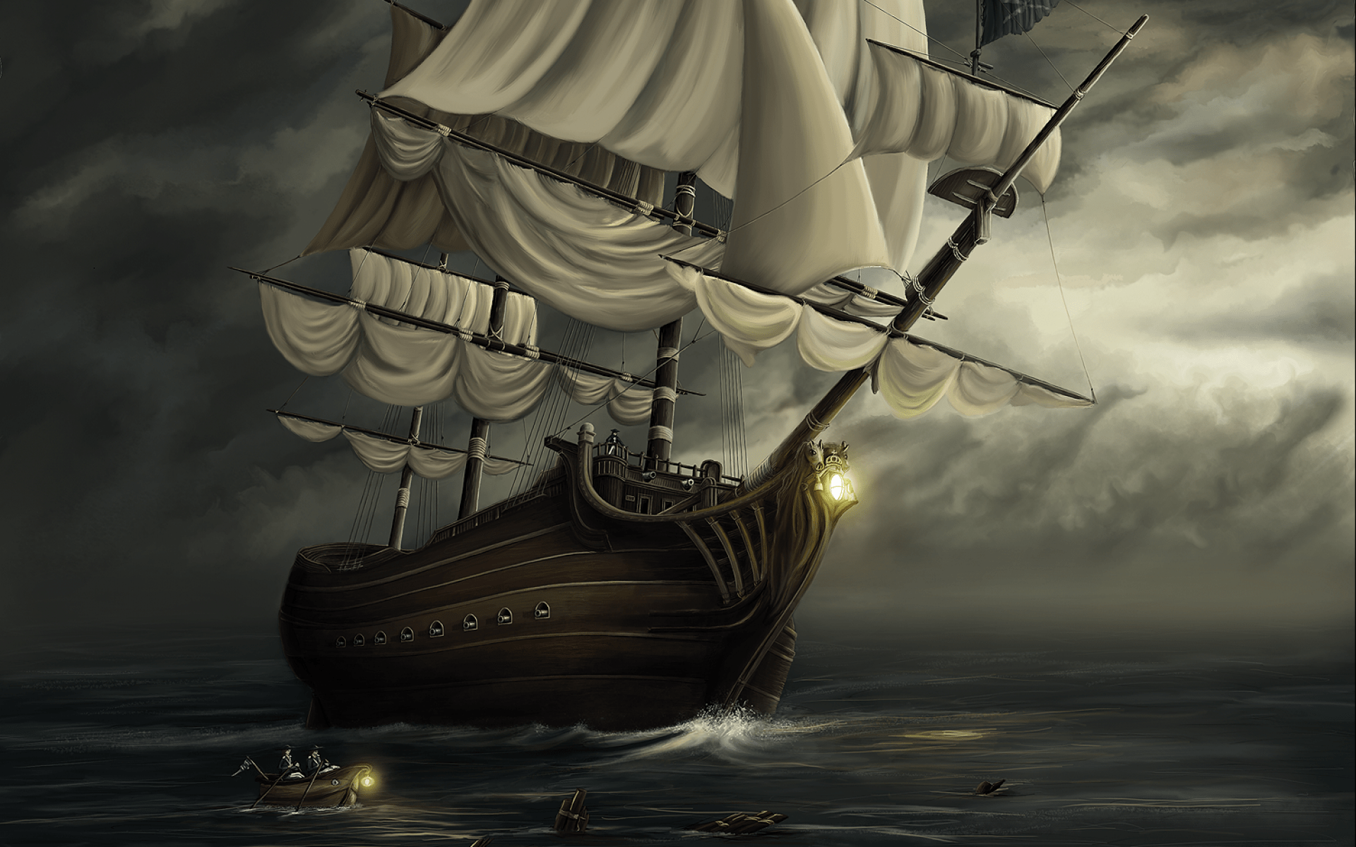 1920x1200 Ship Wallpaper HD Wallpaper
