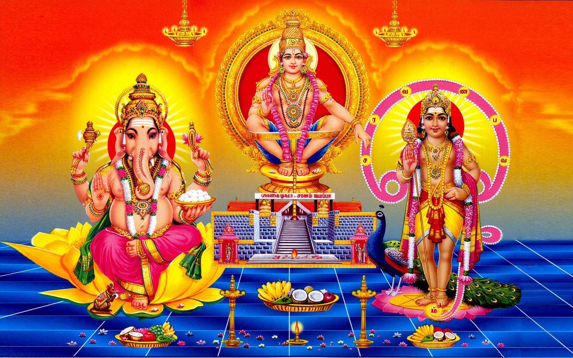 1920x1200 Shabari Prasadam Saranam Saranam Saranam Lord Ayyappa Hindu Gods