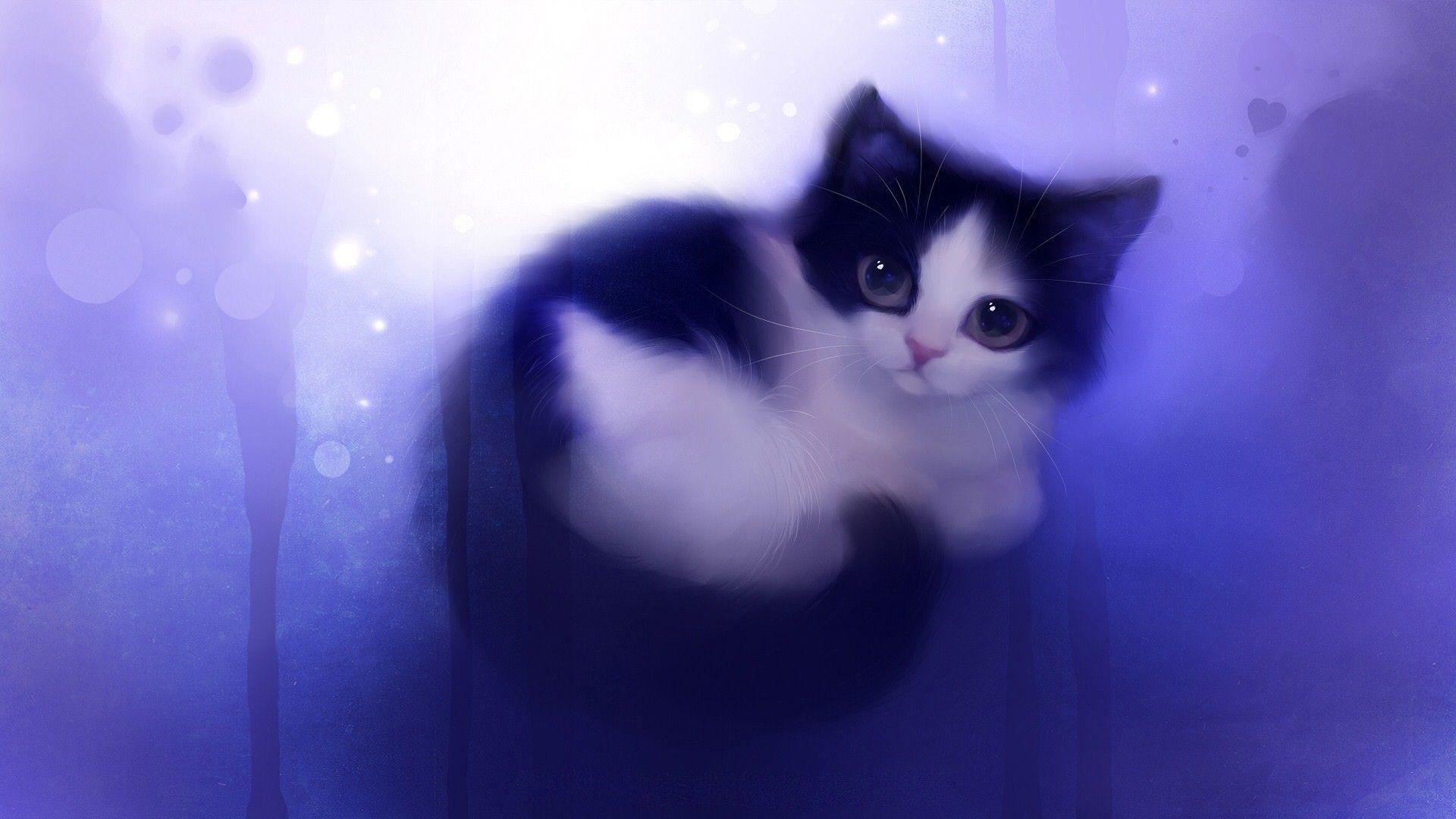 Purple Cat Aesthetic Wallpapers - Top Free Purple Cat Aesthetic