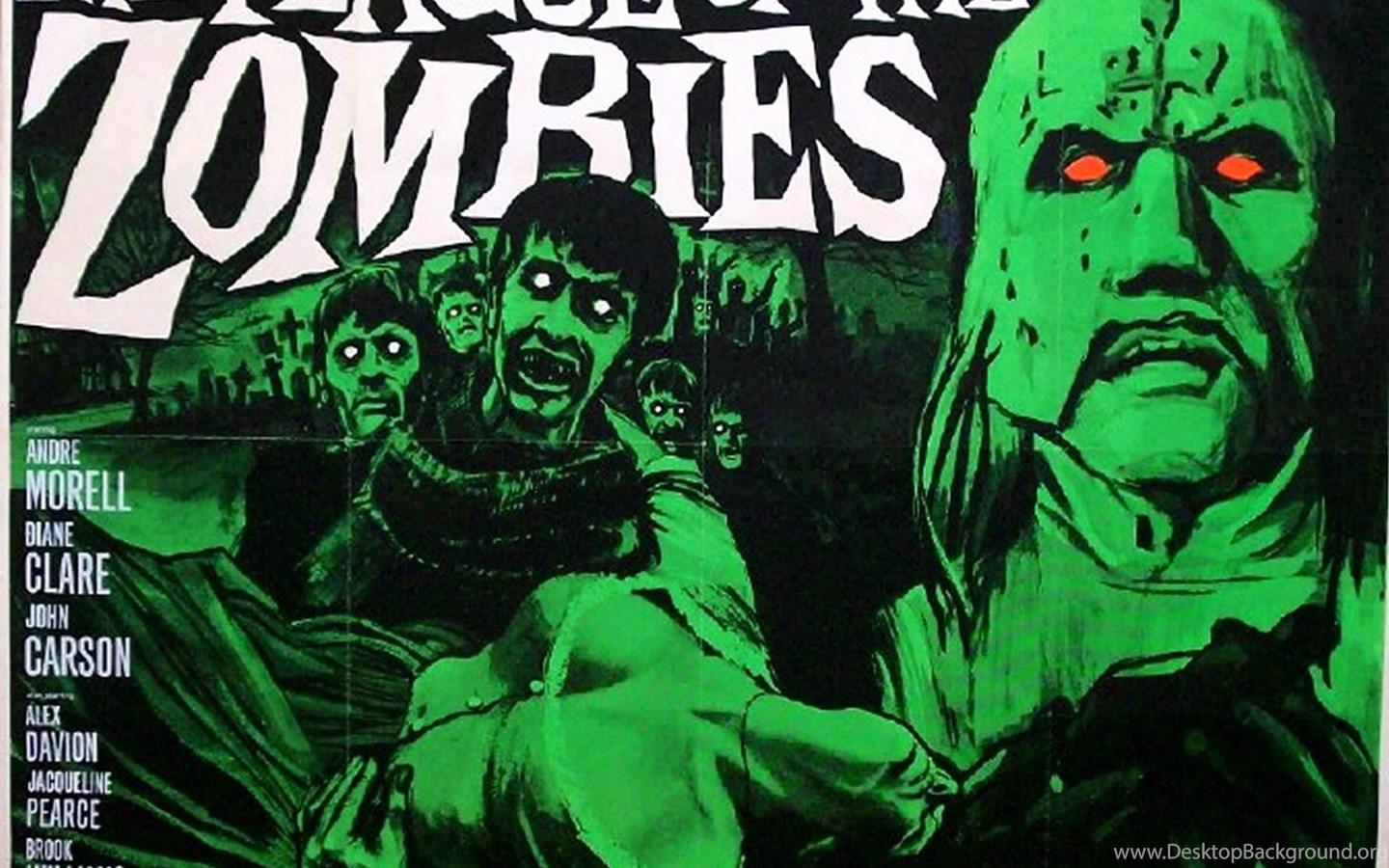 1440x900 Vintage Horror Movie Posters Wallpaper Desktop Background