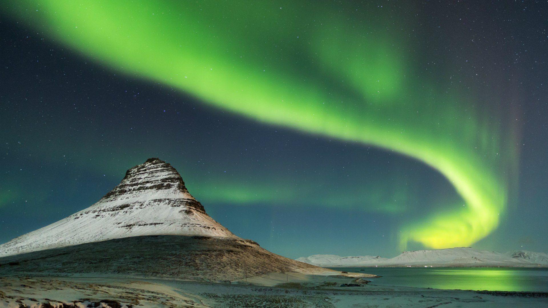 1920x1080 Northern Lights in Iceland wallpaper and image