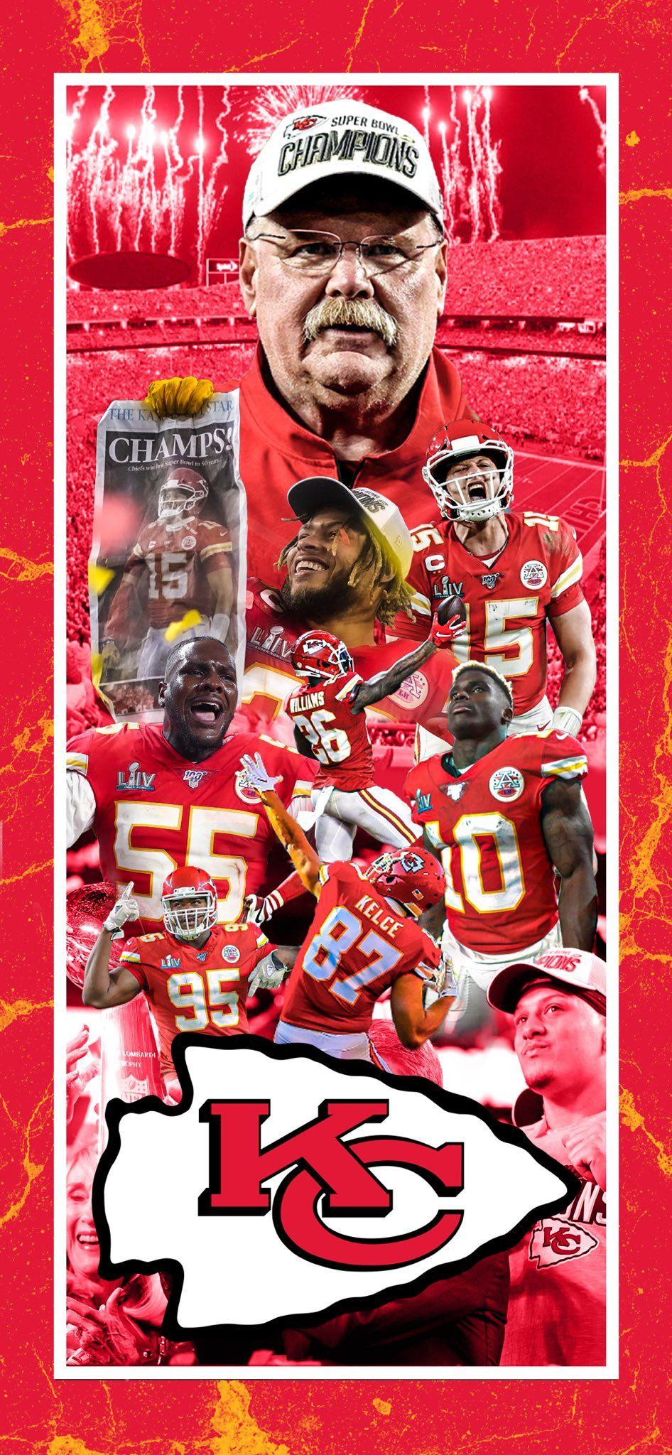 Kansas City Chiefs Super Bowl Newspaper Digital HD Iphone  Etsy