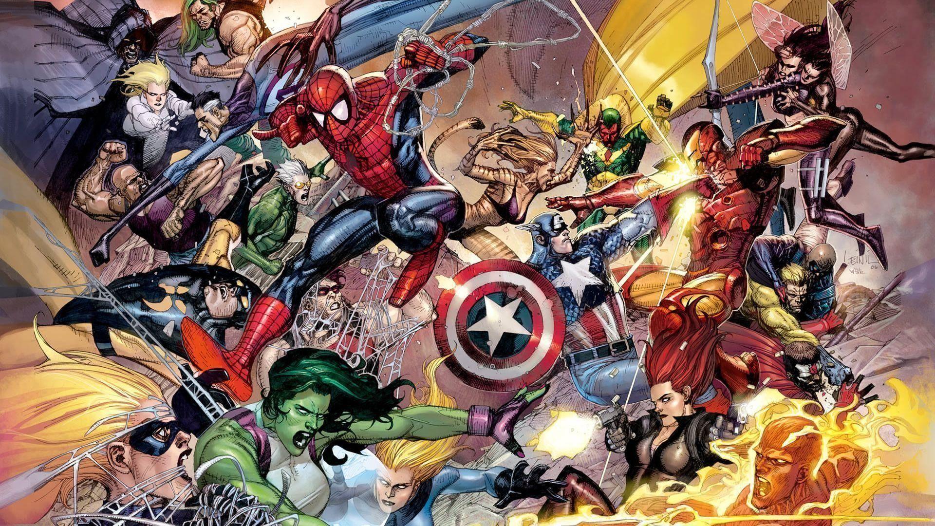 1920x1080 Cool Comic Wallpaper