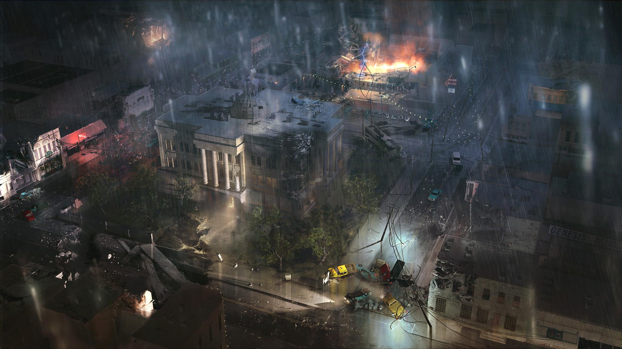 2048x1152 Apocalyptic Wallpaper 2048x1152
