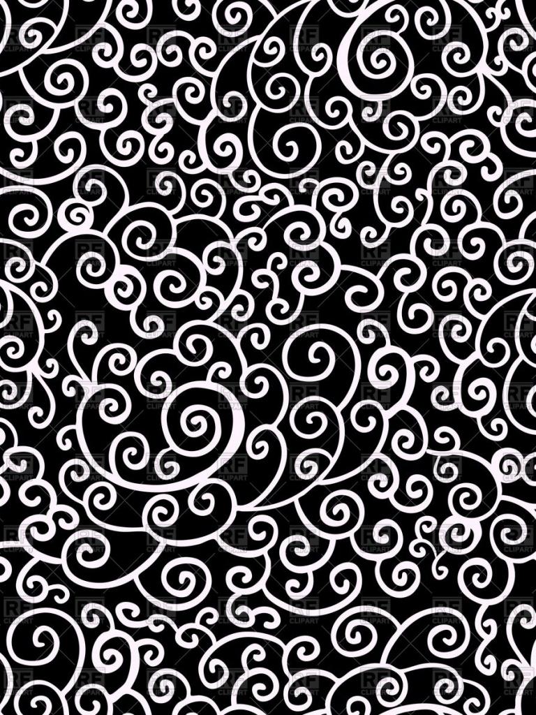 768x1024 Free download Black and white abstract swirl seamless pattern 45719 Background [1200x1200] for your Desktop, Mobile & Tablet. Explore Black and White Swirl Wallpaper. Swirl Wallpaper Designs, Black Image