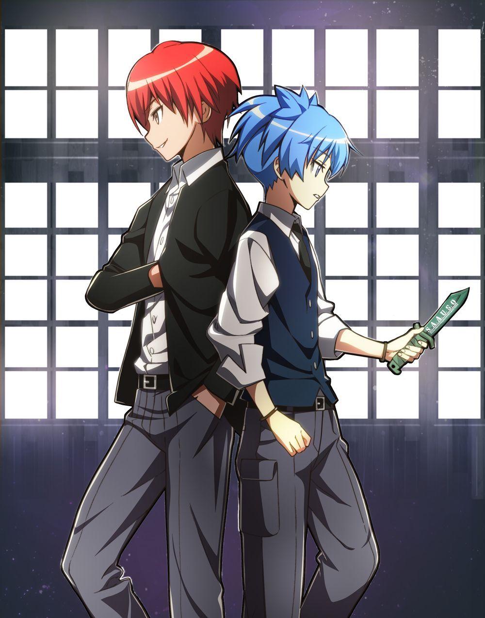 1000x1275 Karma And Nagisa Wallpaper