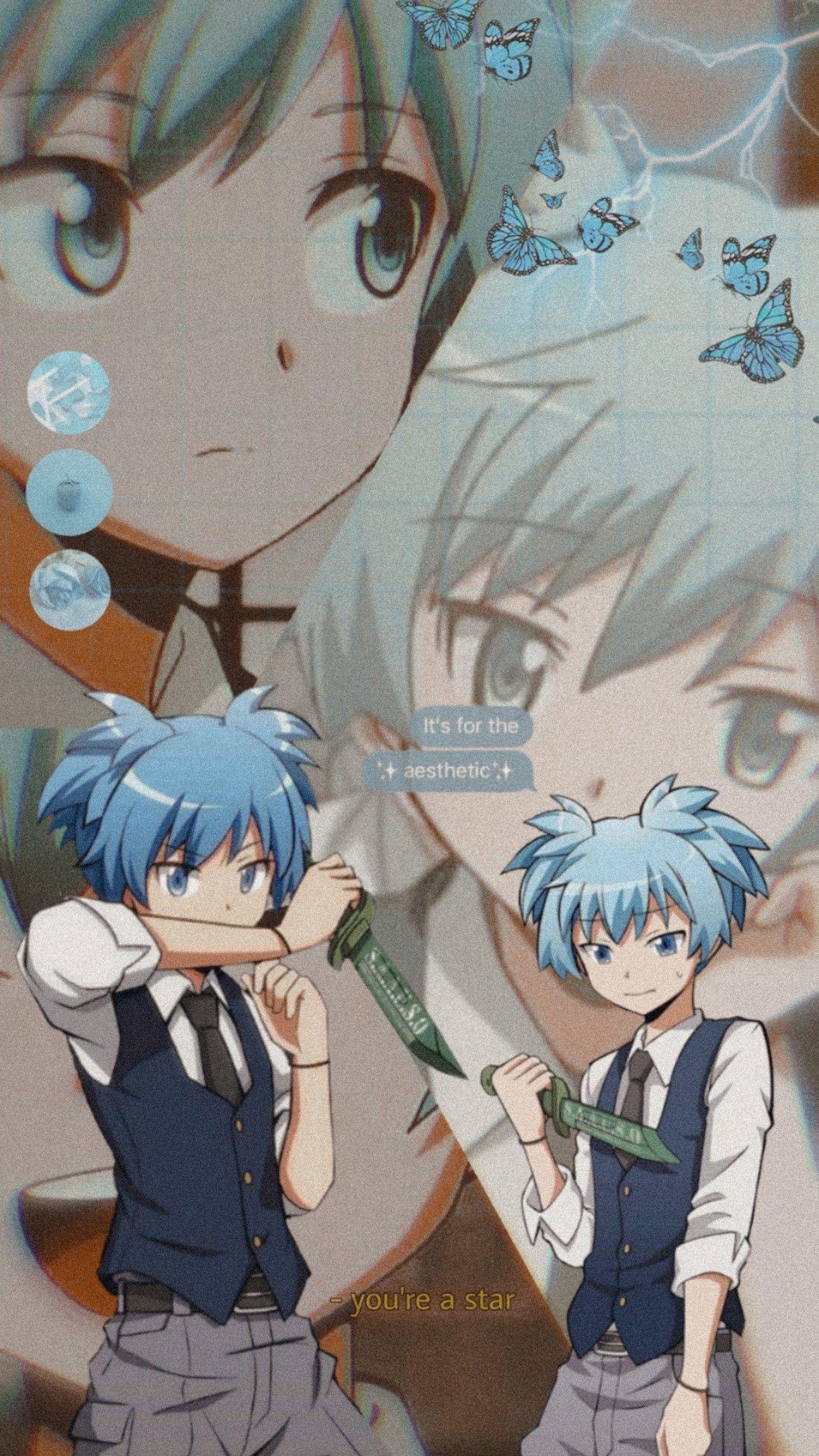 Assassination Classroom Clipart Wallpaper  Assassination Classroom Nagisa  Render  871x1000 PNG Download  PNGkit