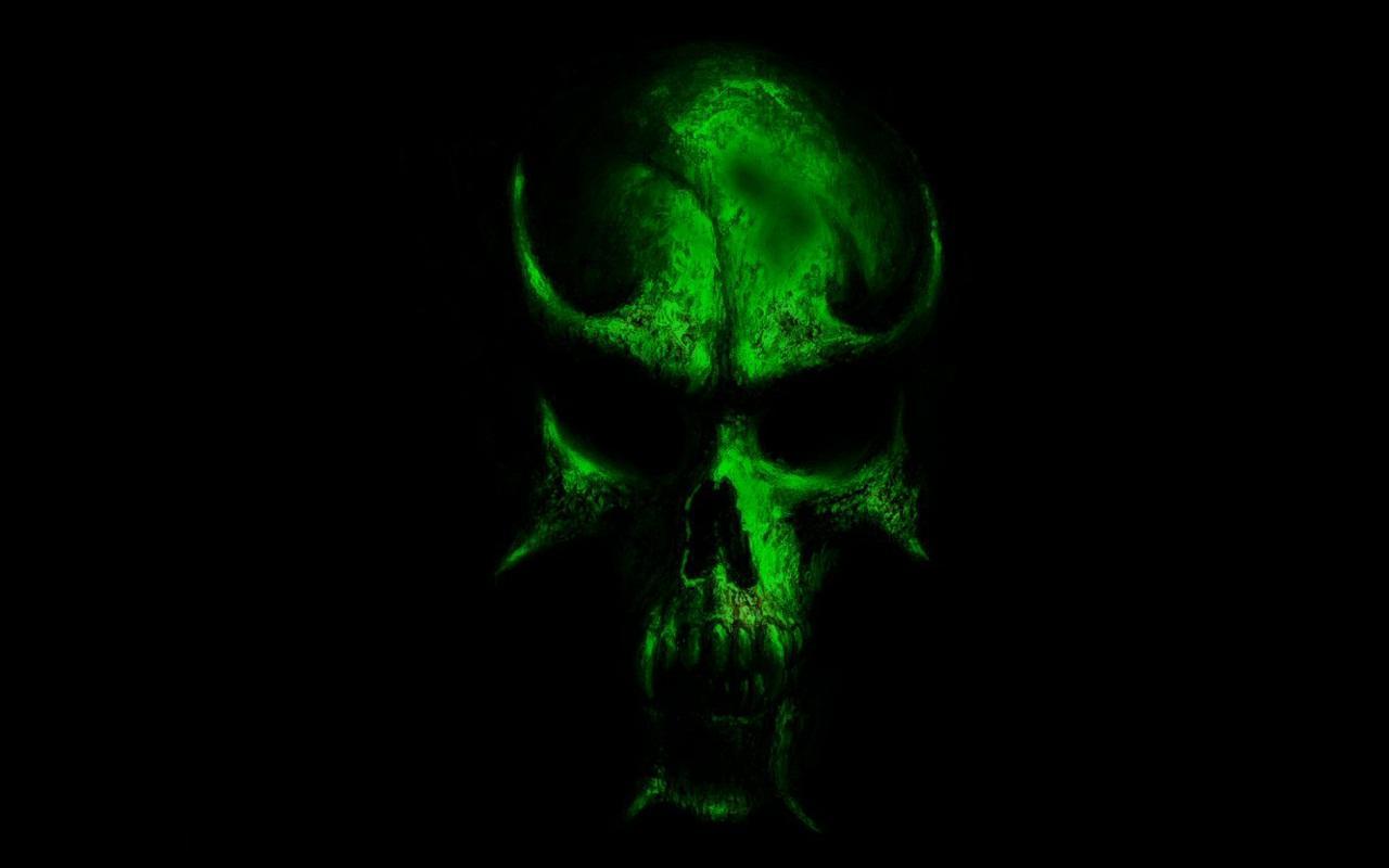 1280x800 Free download Green Skull Wallpaper [1280x800] for your Desktop, Mobile & Tablet. Explore Green Skull Wallpaper. Cool Skull Wallpaper, Awesome Skull Wallpaper, Free Skull Wallpaper