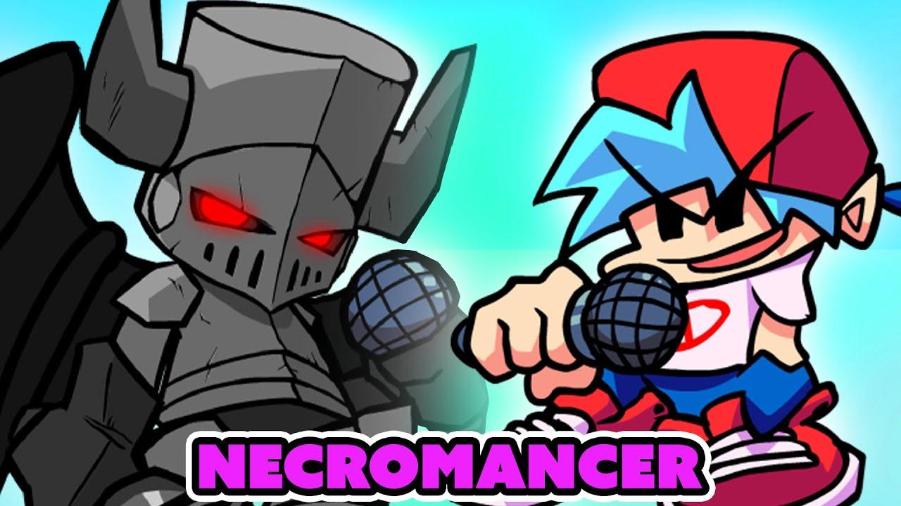 1280x720 FRIDAY NIGHT FUNKIN' mod Boyfriend vs NECROMANCER (Castle Crashers) DAY 1!