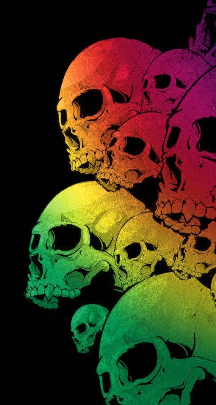 712x1334 SKULL LOVE. Skull wallpaper, Skull, Wallpaper