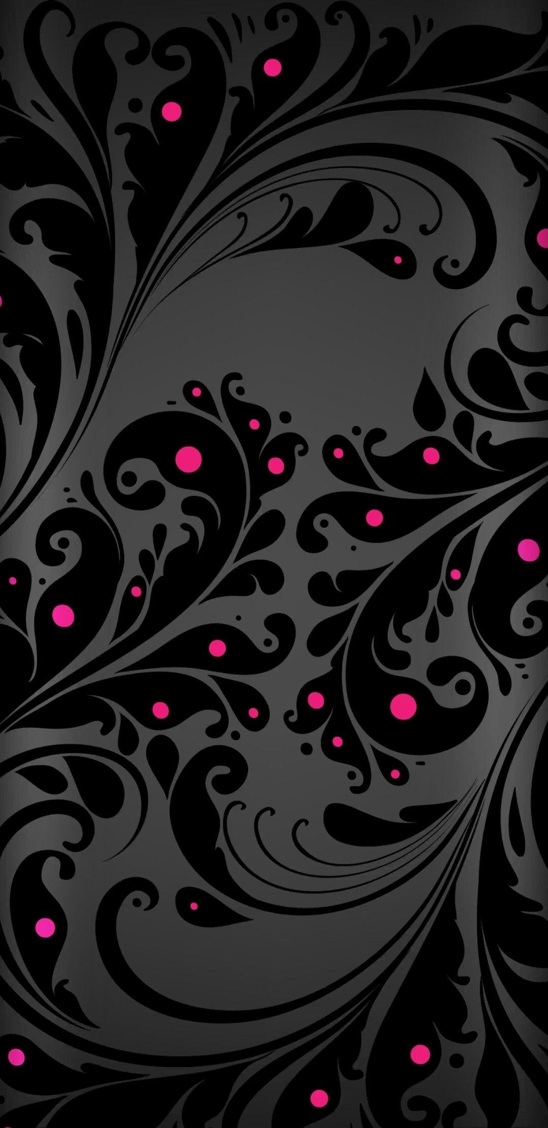 1080x2220 Pink & Black Wallpaper. Wallpaper iphone love, Phone wallpaper image, Phone wallpaper