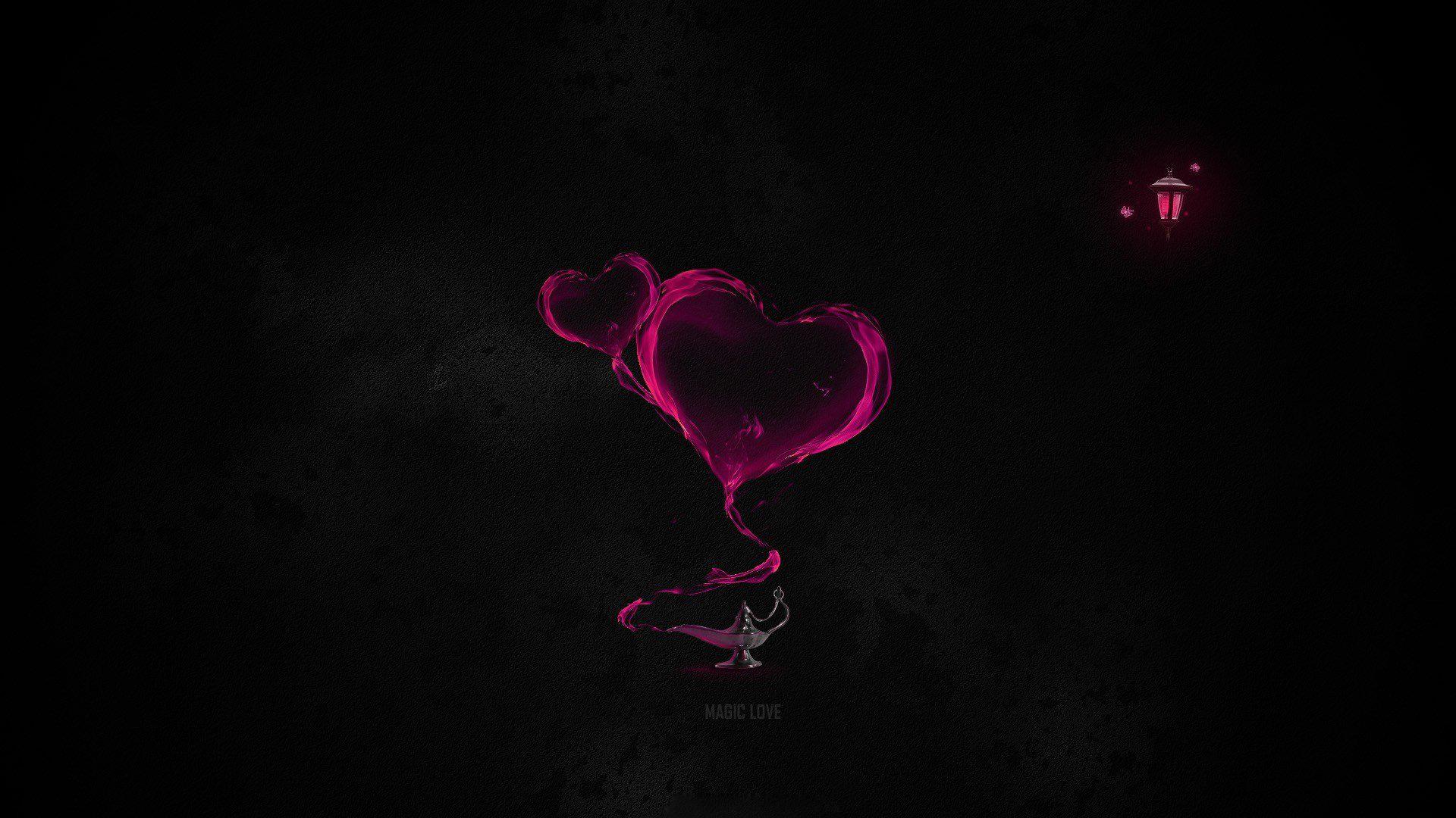 1920x1080 Dark Pink Wallpaper HD